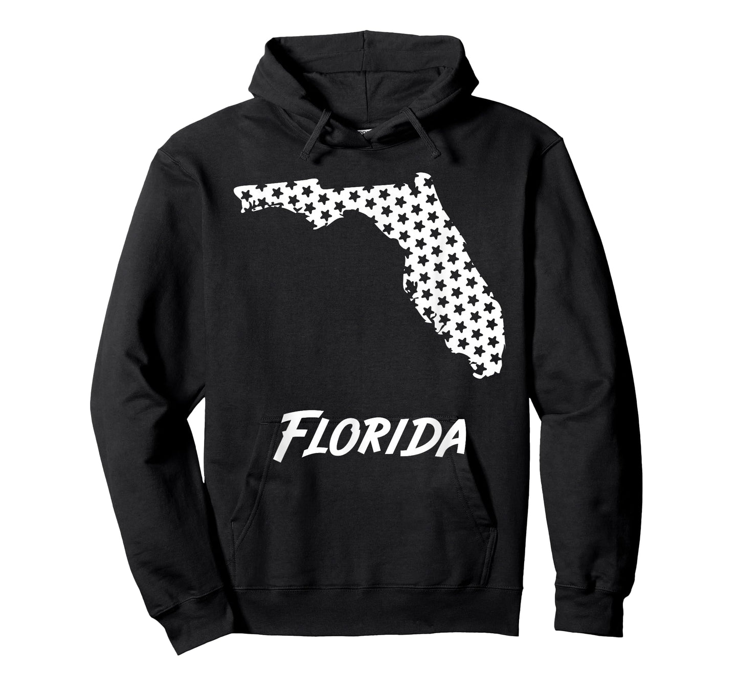 Florida USA State Outline Stars Vintage Retro Design T-Shirt