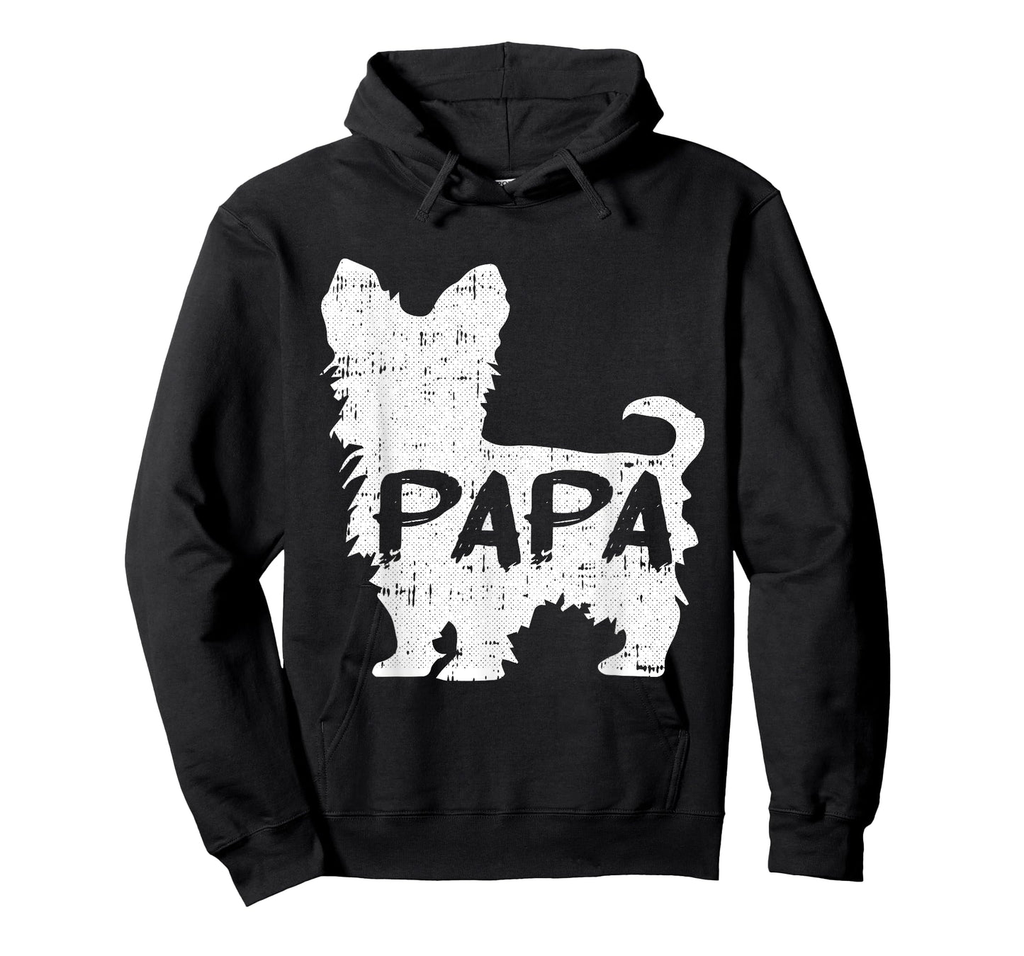 Yorkshire Terrier Papa Dog Puppy Doggie Pet Lover Yorkie Dad T-Shirt