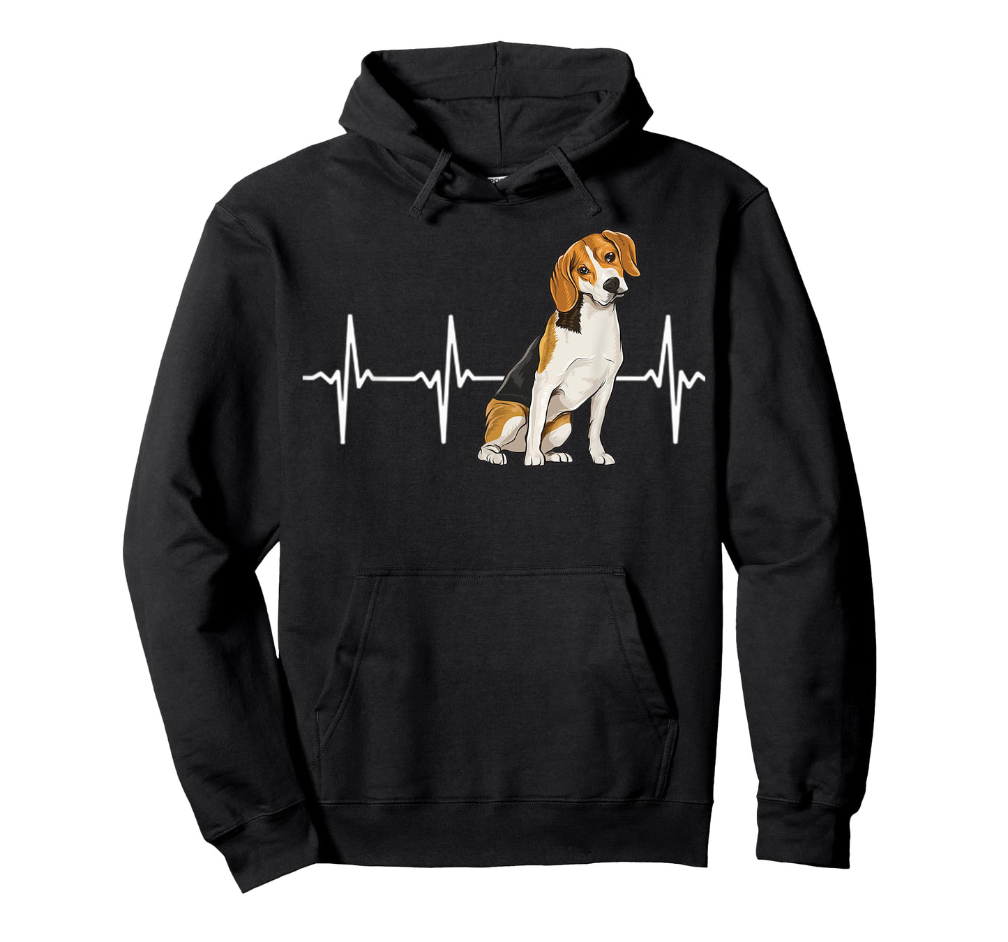 Beagle Heartbeat Dog Lover Men Women Kids T-Shirt