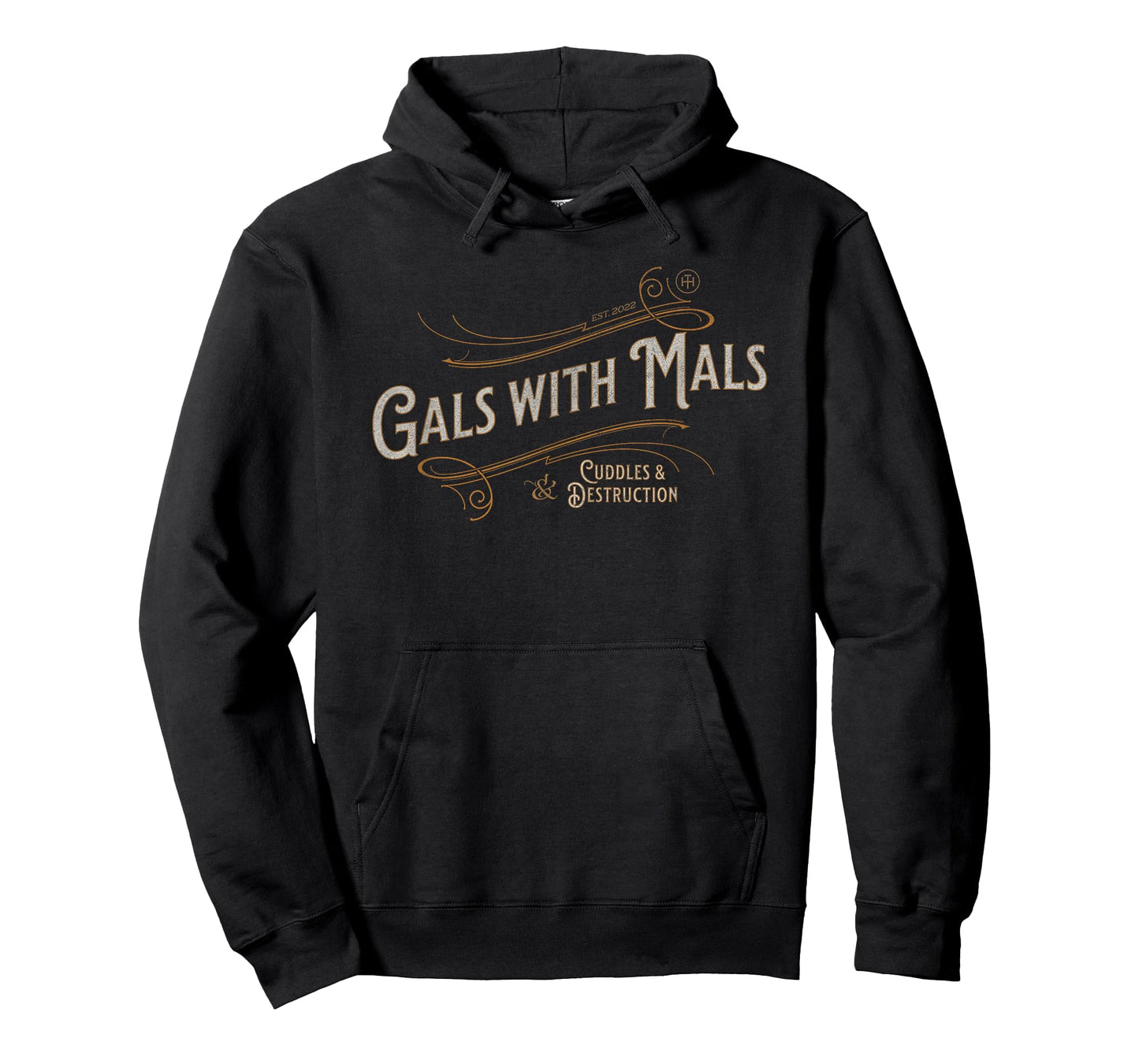 Funny Gals with Mals, Belgian Malinois Mom, Malinois Lover T-Shirt