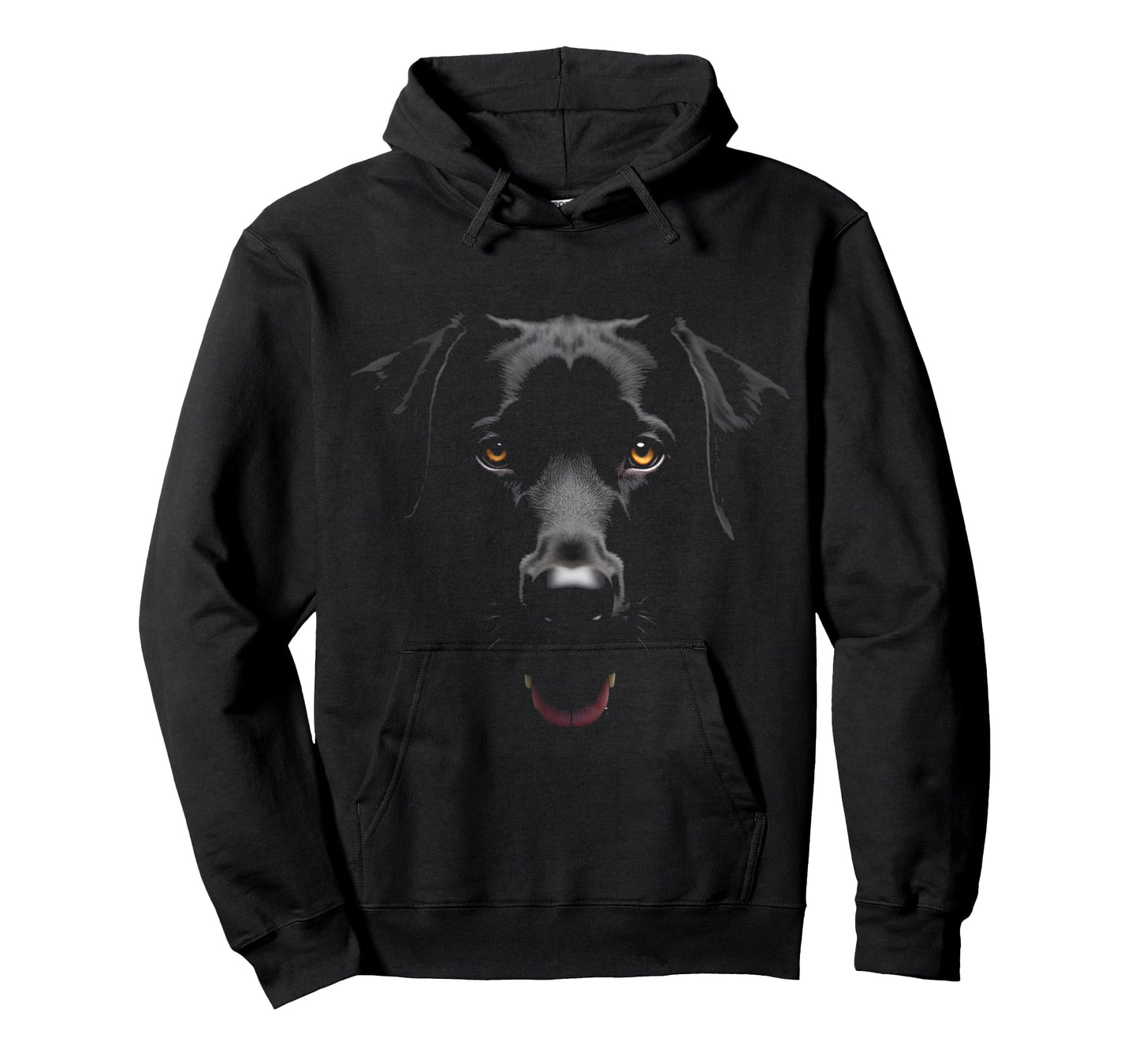 Black Labrador Retriever Dog Lab Face T-Shirt