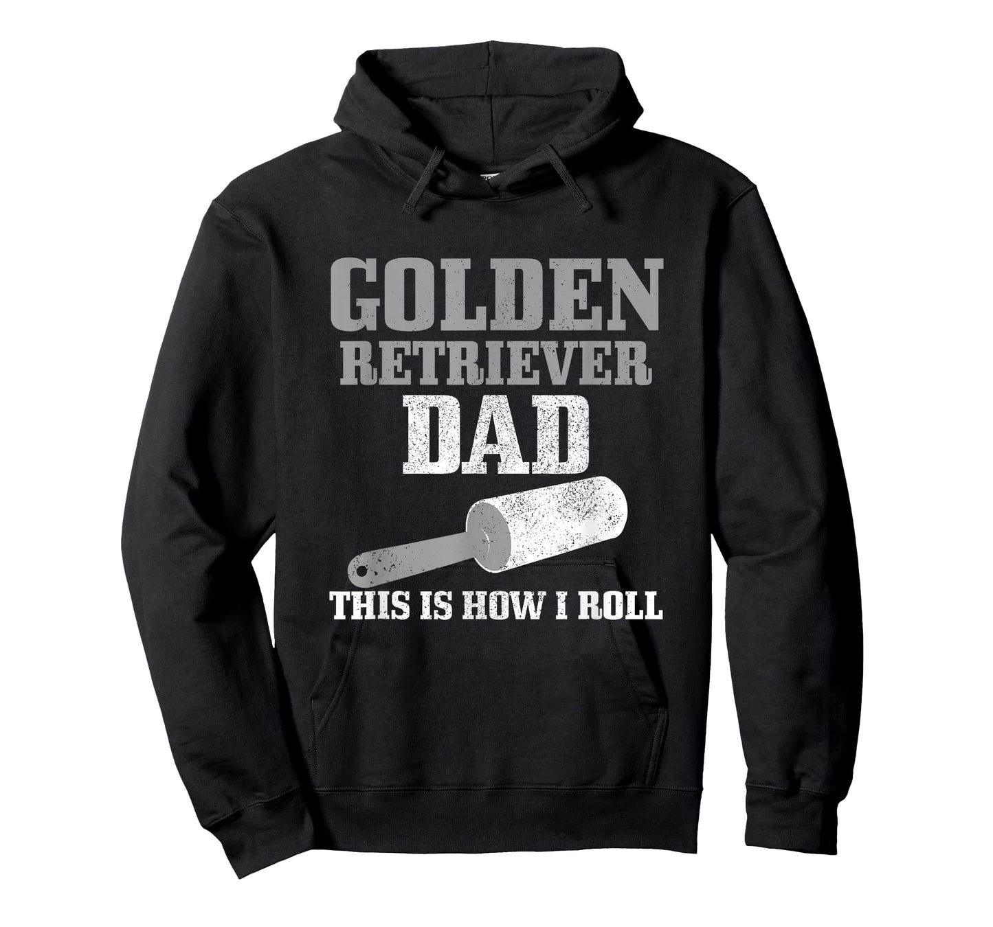 Golden Retriever Dad Dog Hair Funny Golden Retriever T-Shirt