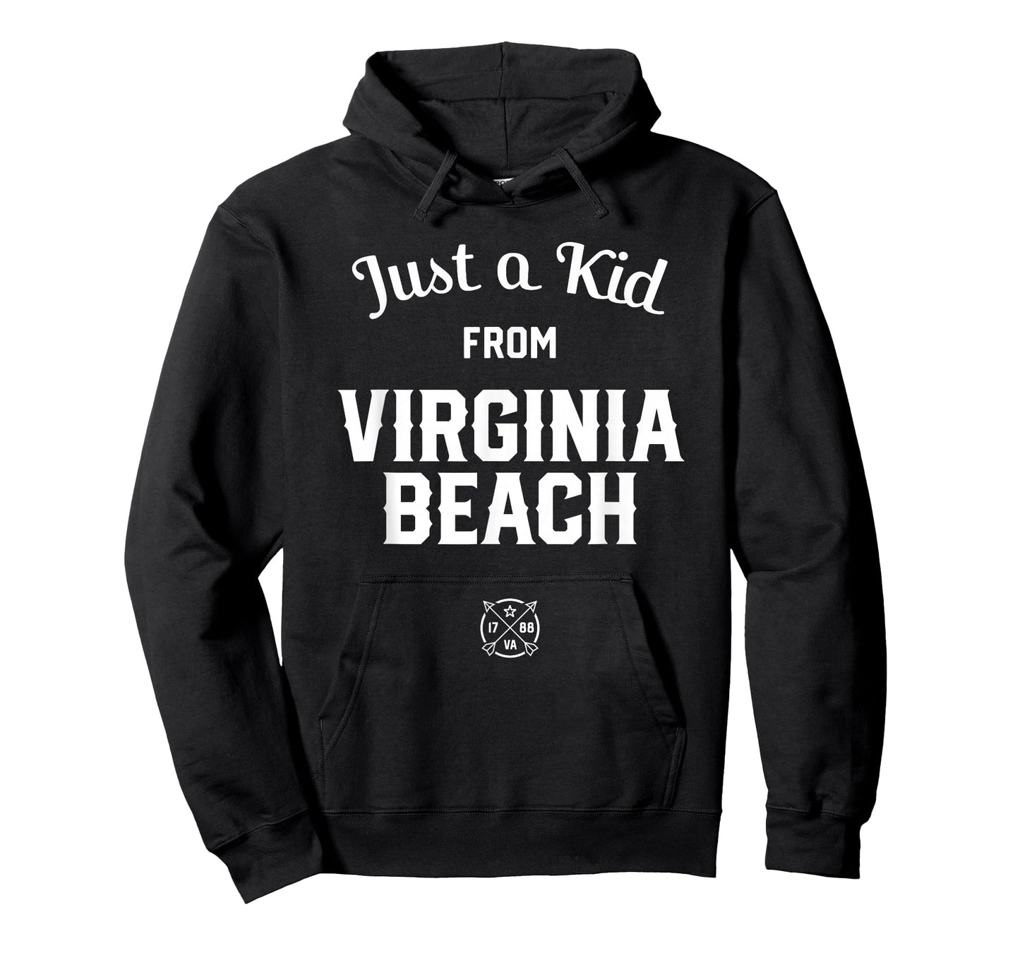Just a Kid from Virginia Beach, Virginia State VA, VB Vah T-Shirt