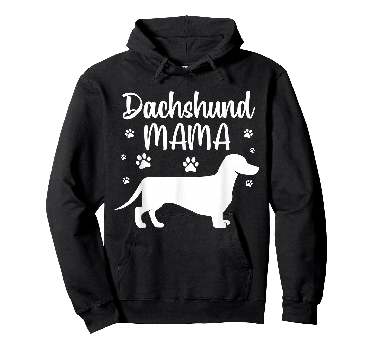 Funny Dachshund Mama Design For Women Girls Doxie Dog Lovers T-Shirt