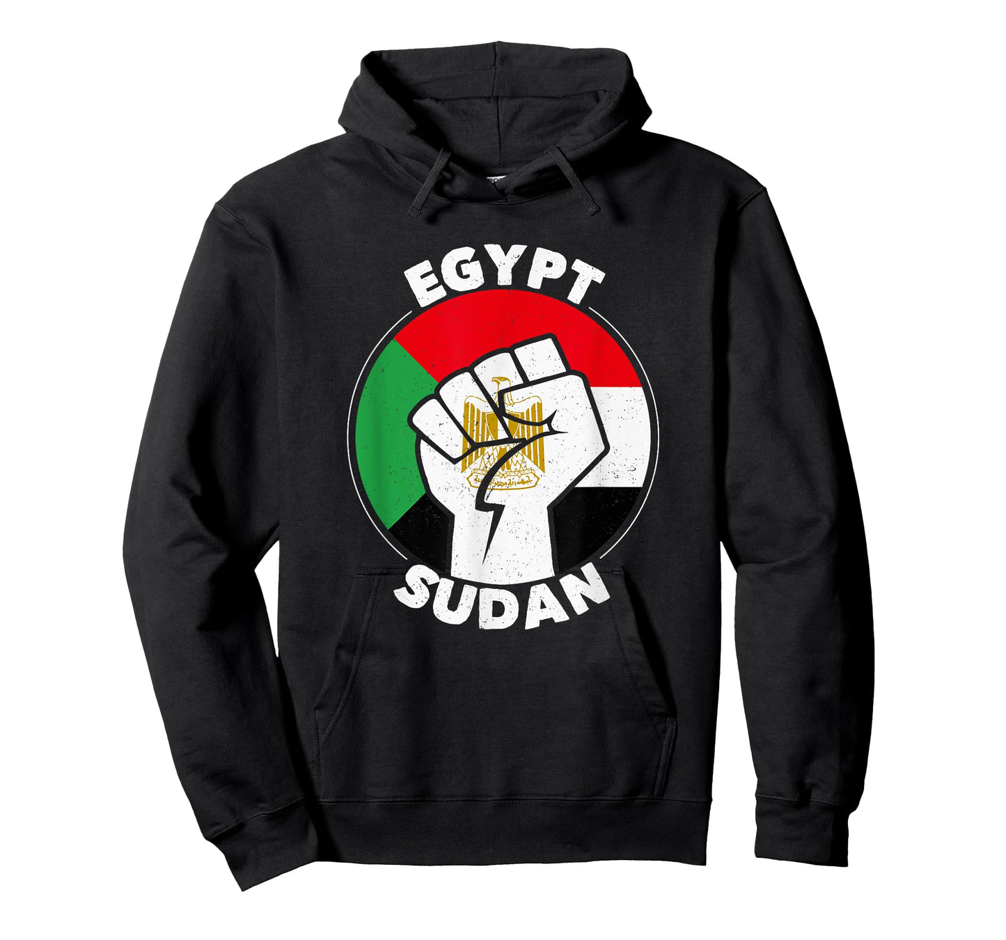 Egypt Sudan Proud Egyptian & Sudanese Countries Flag T-Shirt