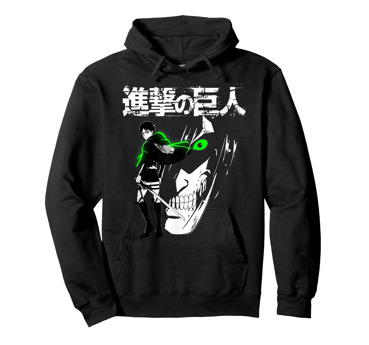 Attack on Titan Eren Jaeger Glow Anime T-Shirt