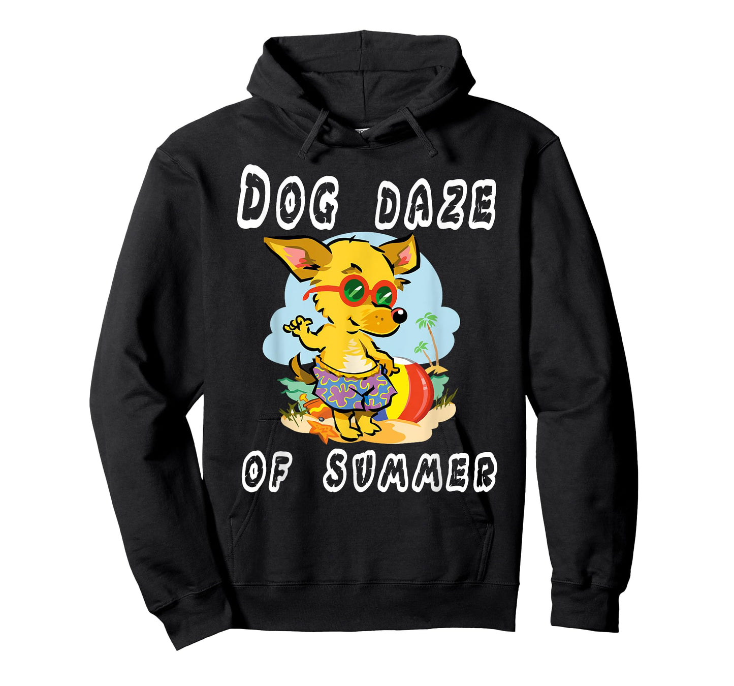 Funny Dog Daze of Summer T-Shirt