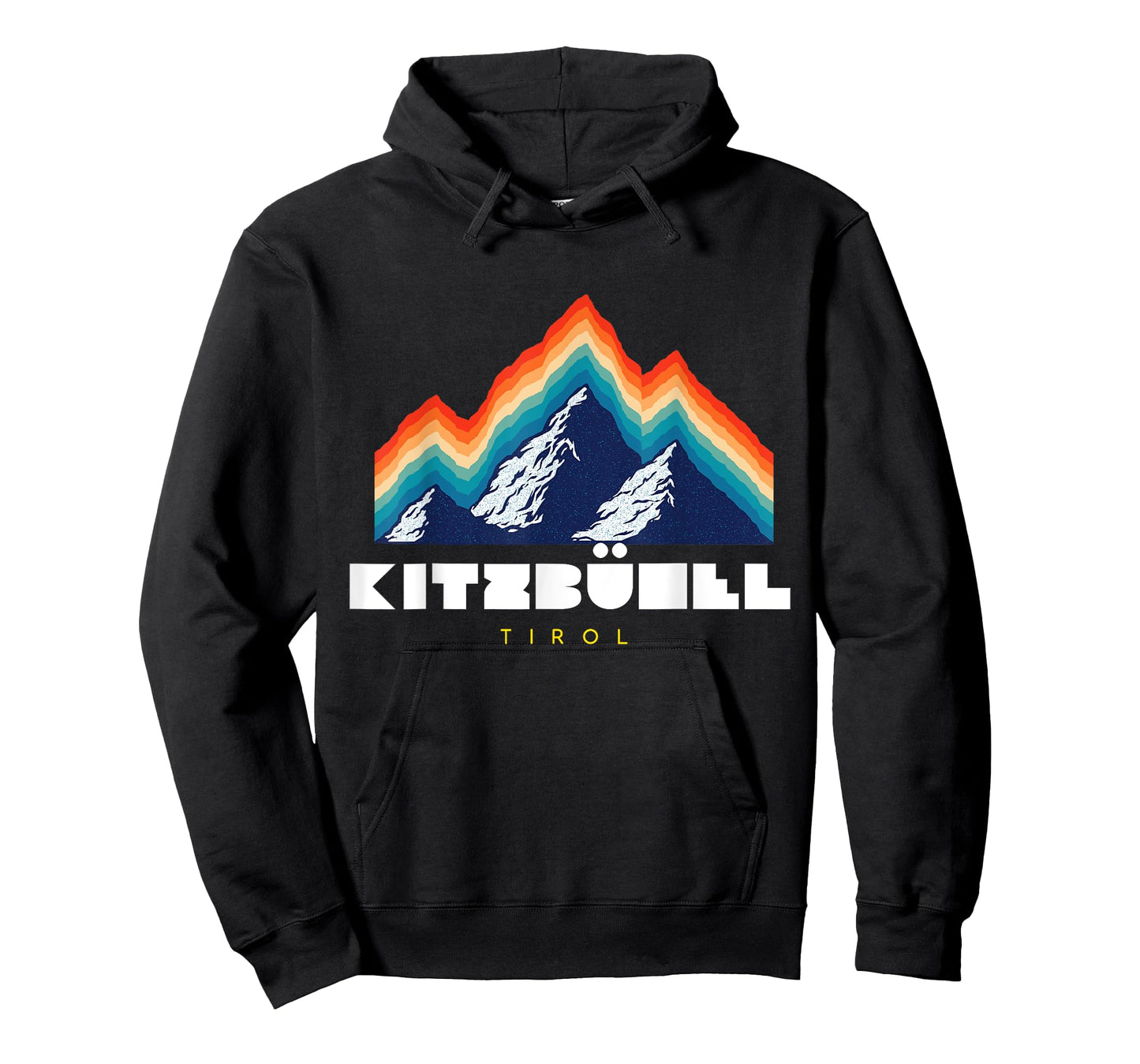 Kitzbühel Tirol - Austria Retro 80s Ski Holiday Gift T-Shirt