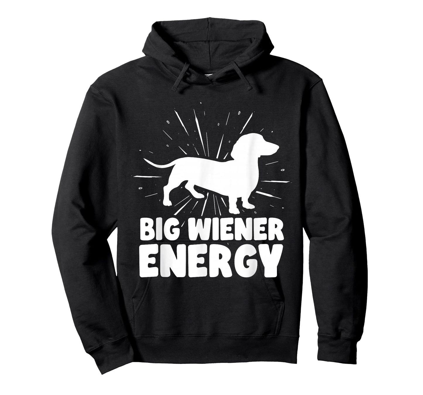 Big Wiener Energy Funny Dachshund T-Shirt