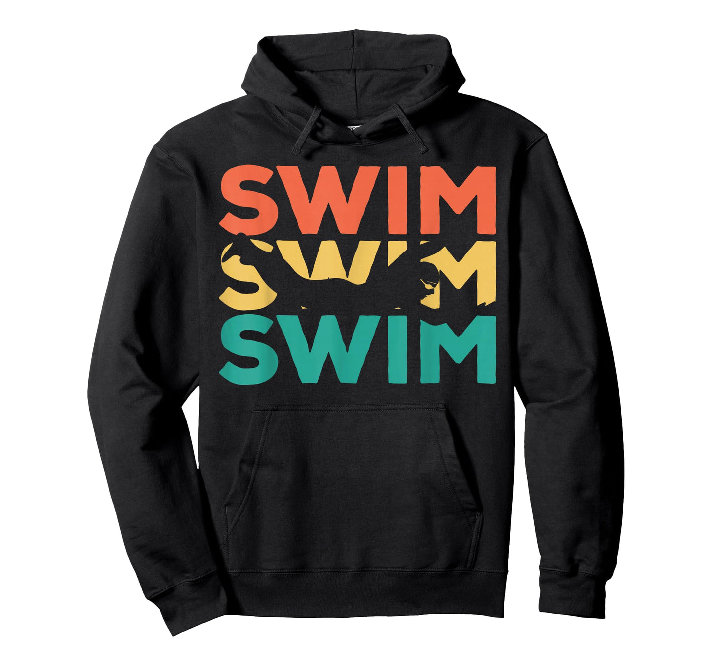 Retro Vintage Swimming Gift For Swimmers T-Shirt