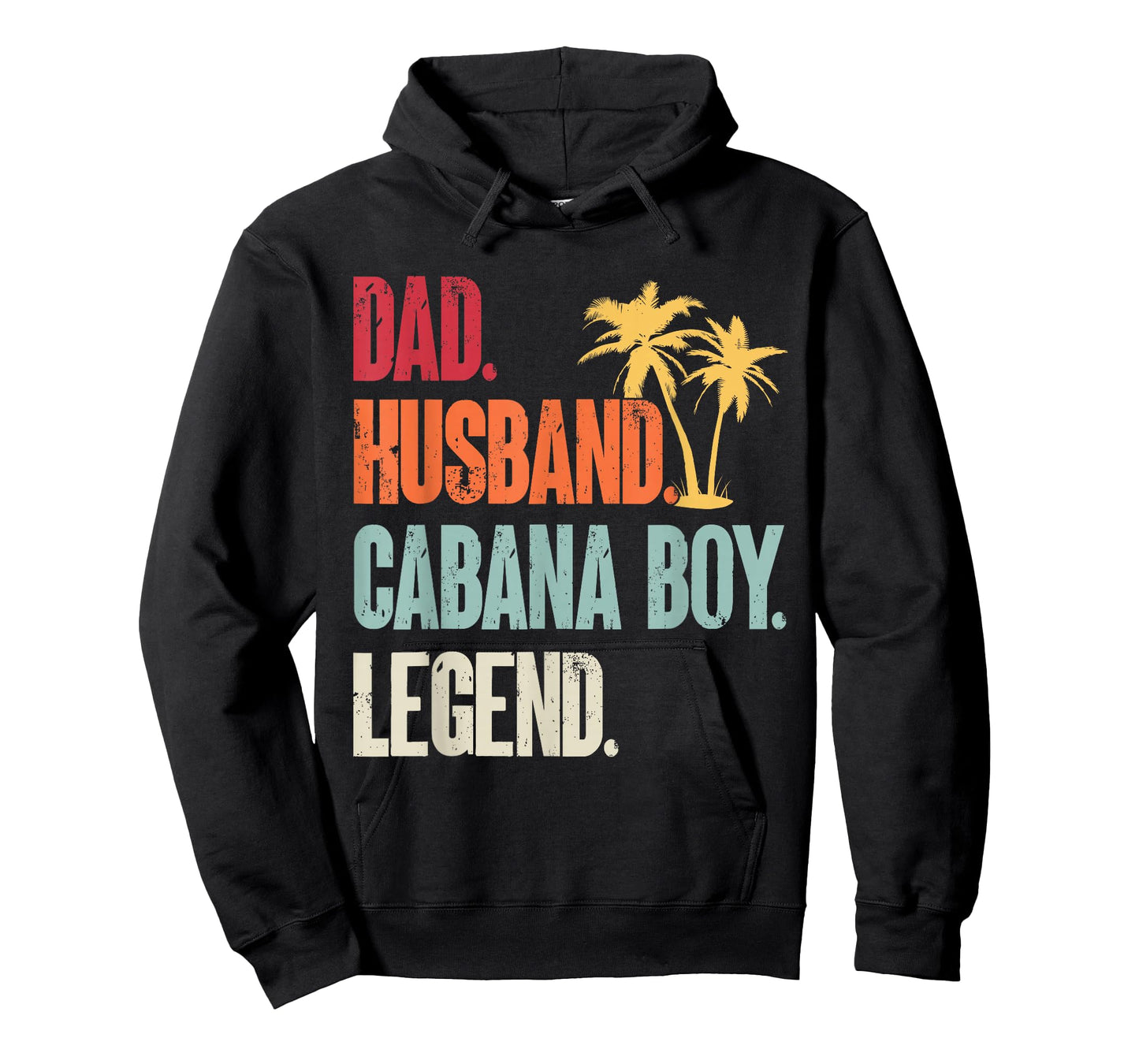 Cabana Boy Beach Bartender Dad Husband Cabana Boy T-Shirt