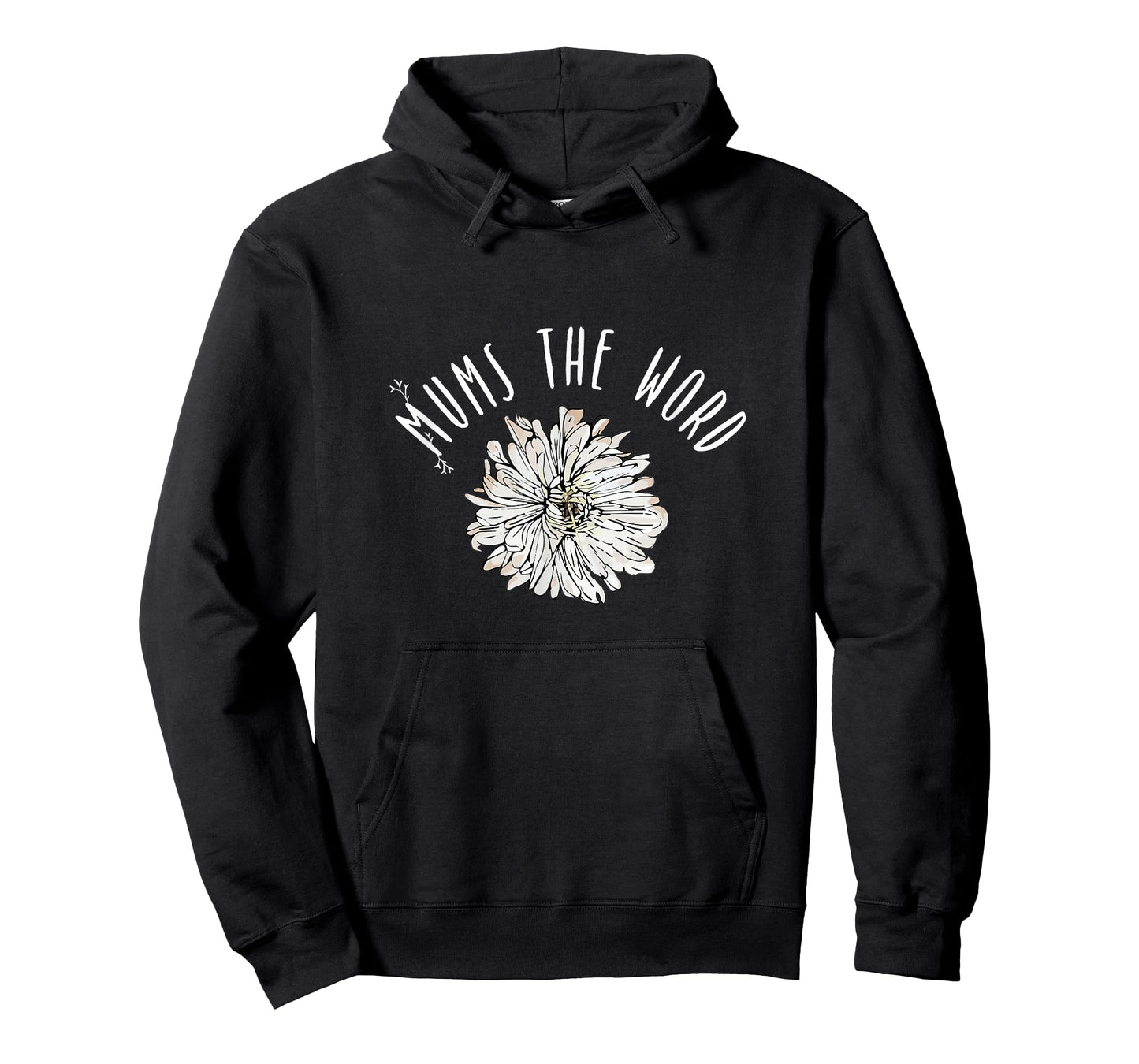 Mums The Word Chrysanthemum White Pink Flower Florist Gift T-Shirt