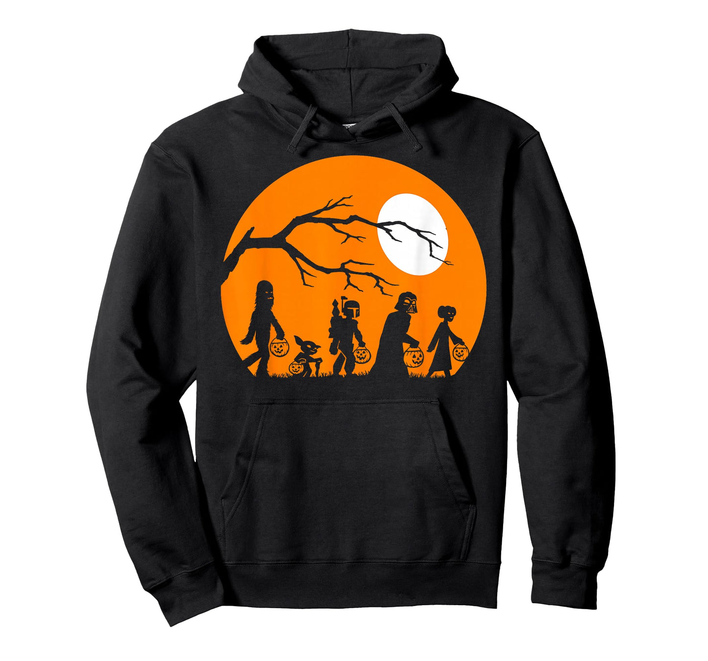 Star Wars Trick Or Treat Halloween Silhouette T-Shirt