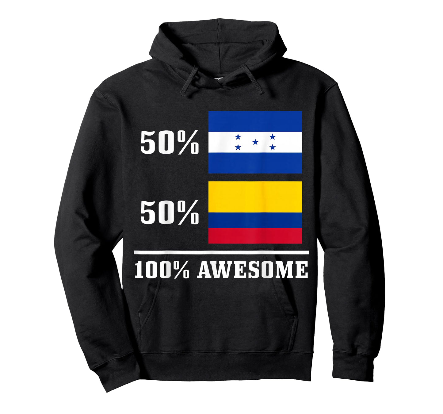 Honduras Colombia Colombian Honduran Flag Pride Heritage T-Shirt
