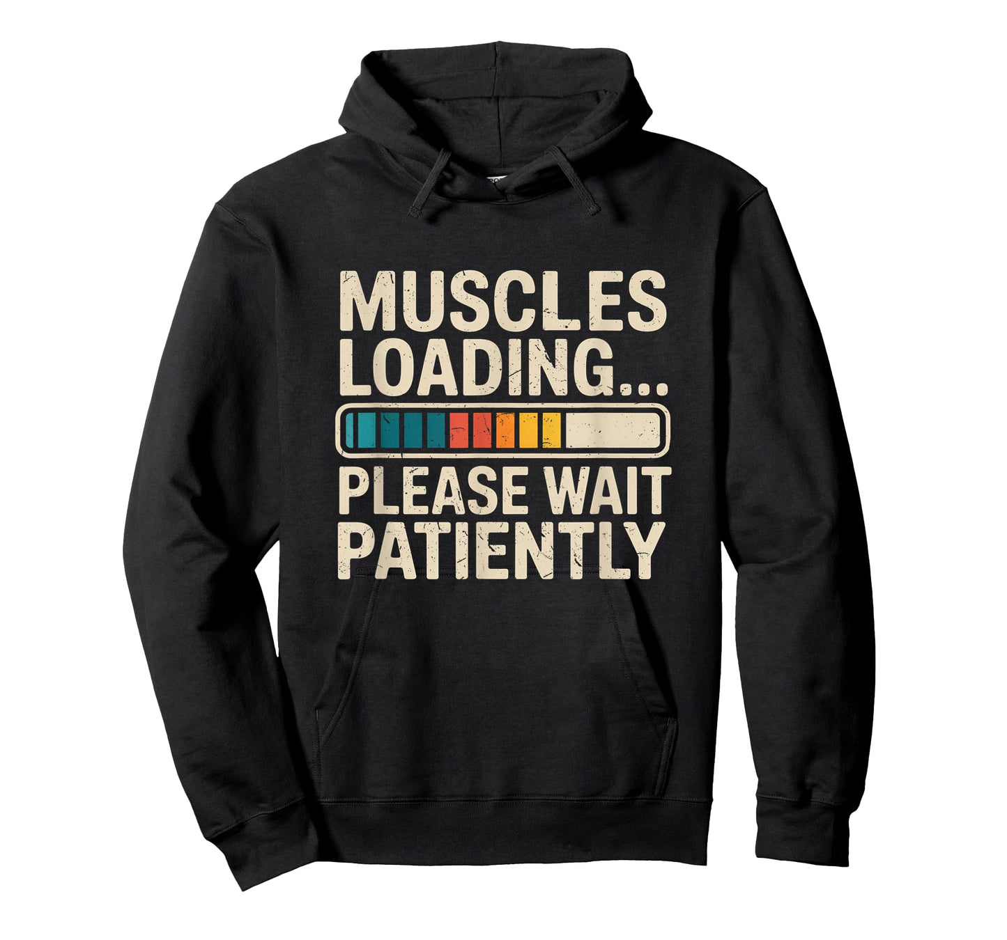 Muscles Loading Please Wait Fitness Funny Gym Workout Men T-Shirt