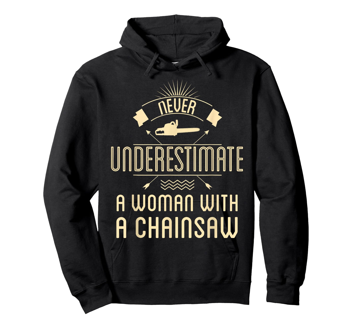 Female Arborist Women Chainsaw Girl Tree Trimmer Service T-Shirt