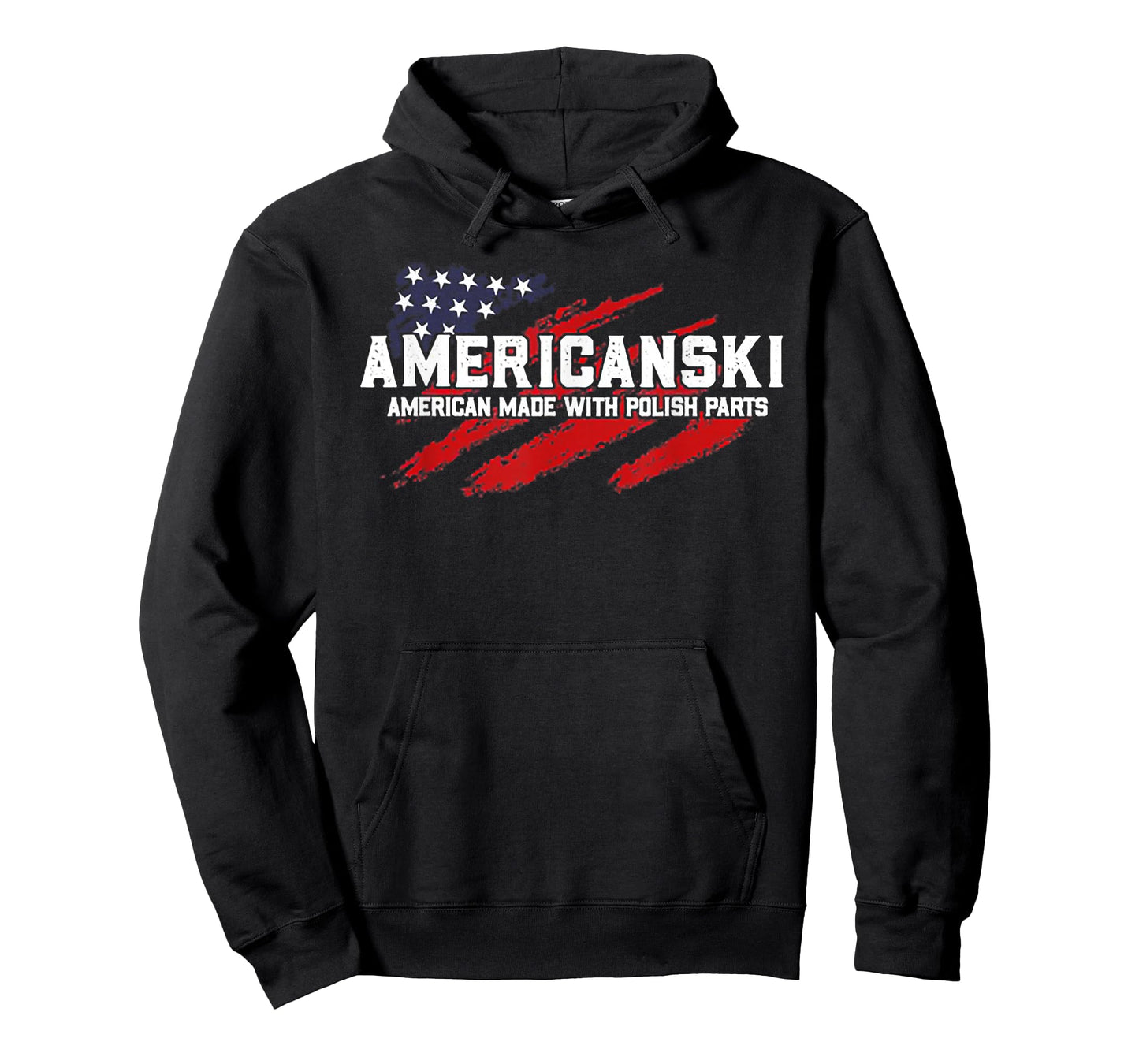 Americanski American Made With Polish Parts T-Shirt