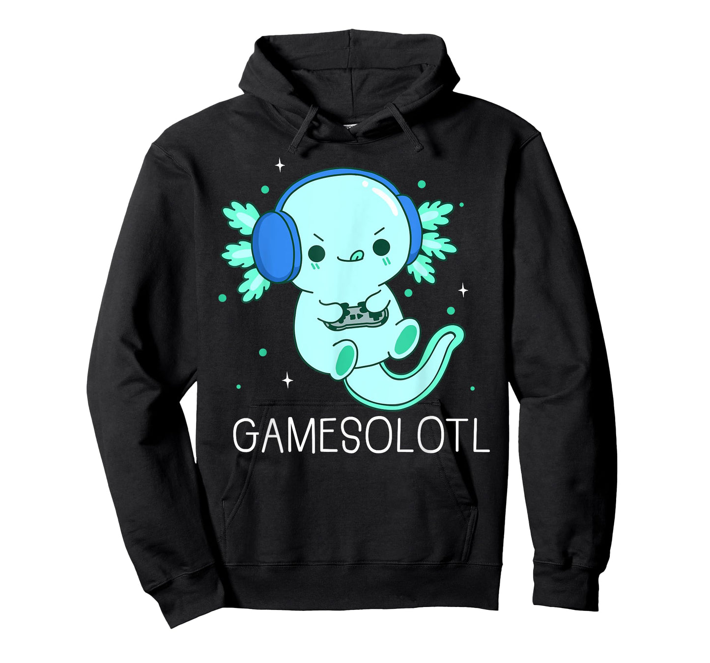 Kawaii Gamesolotl Axolotl Gamer Anime Gifts Boys Girls T-Shirt