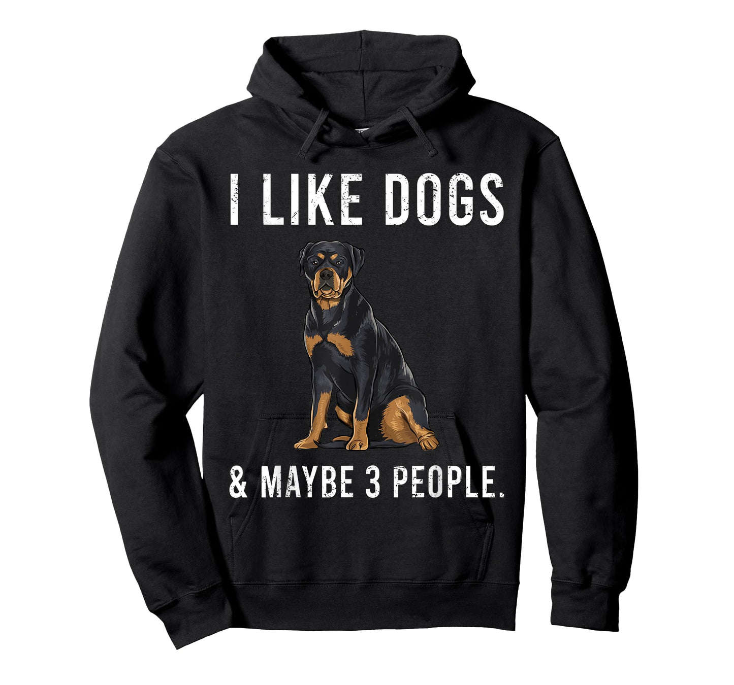 Funny I Like Rottweiler Dogs And Maybe 3 People T-Shirt