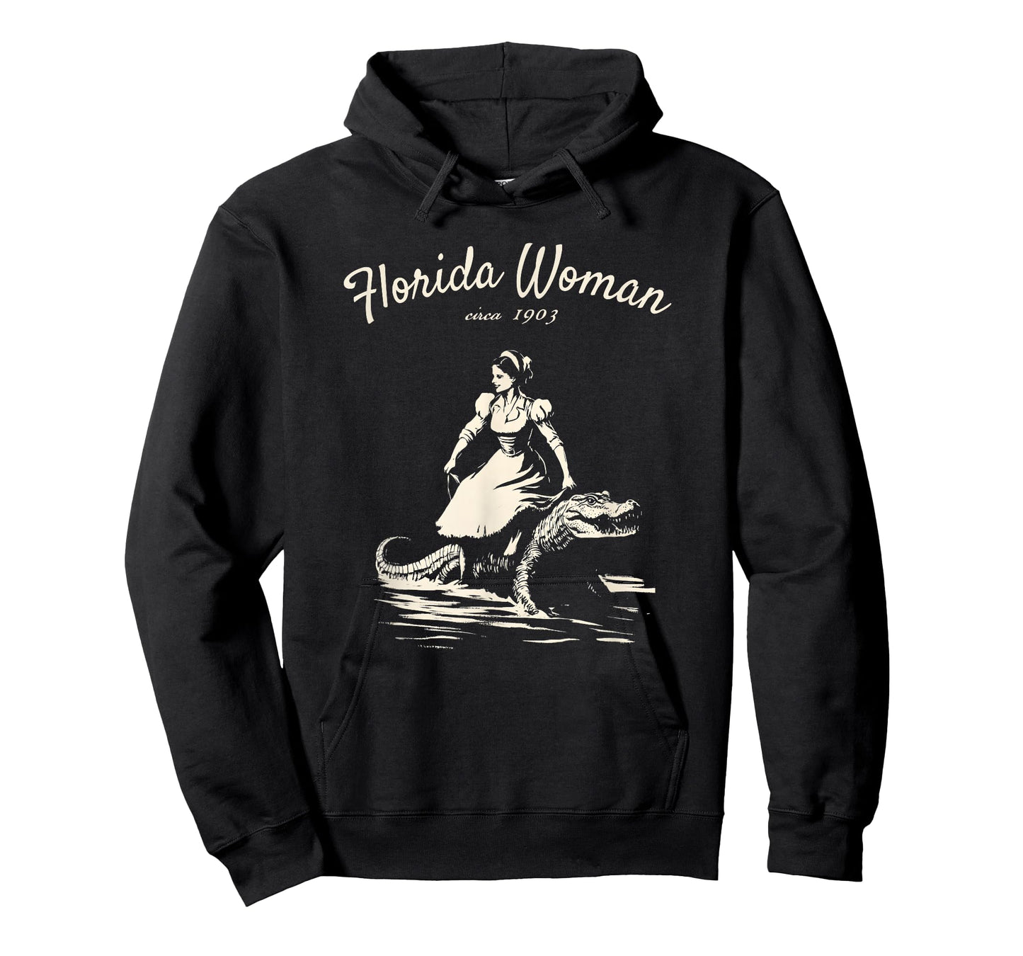 Florida Woman Funny Meme Alligator Croc T-Shirt