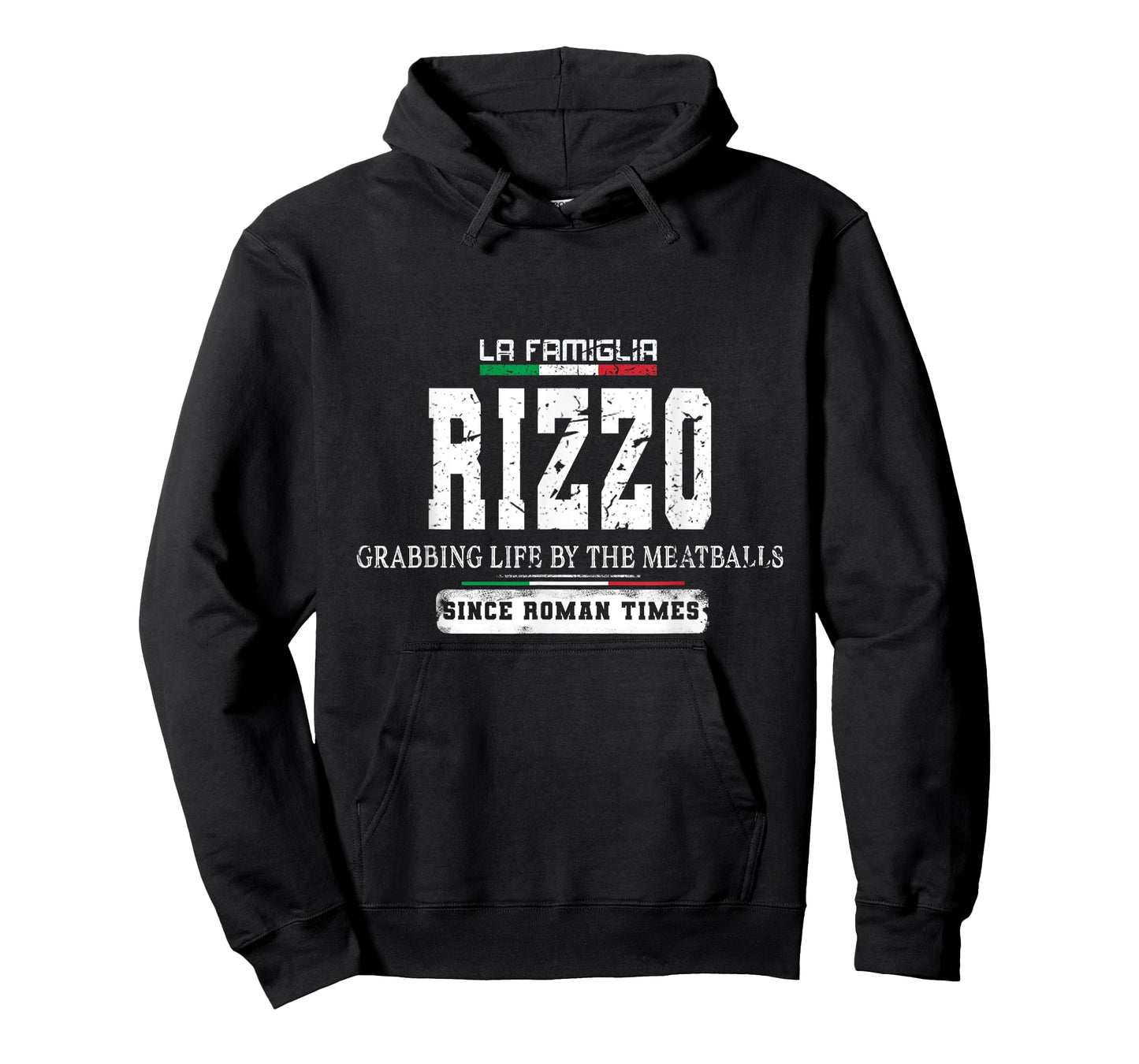 Italia La Famiglia Rizzo Grabbing Life By The Meatballs T-Shirt
