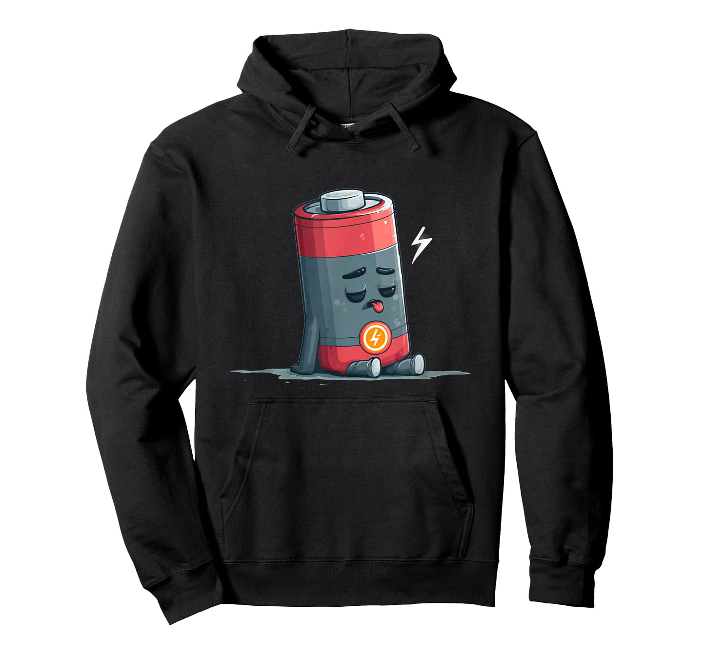 Sleeping Low Battery Costume for Powerless Boys and Girls T-Shirt