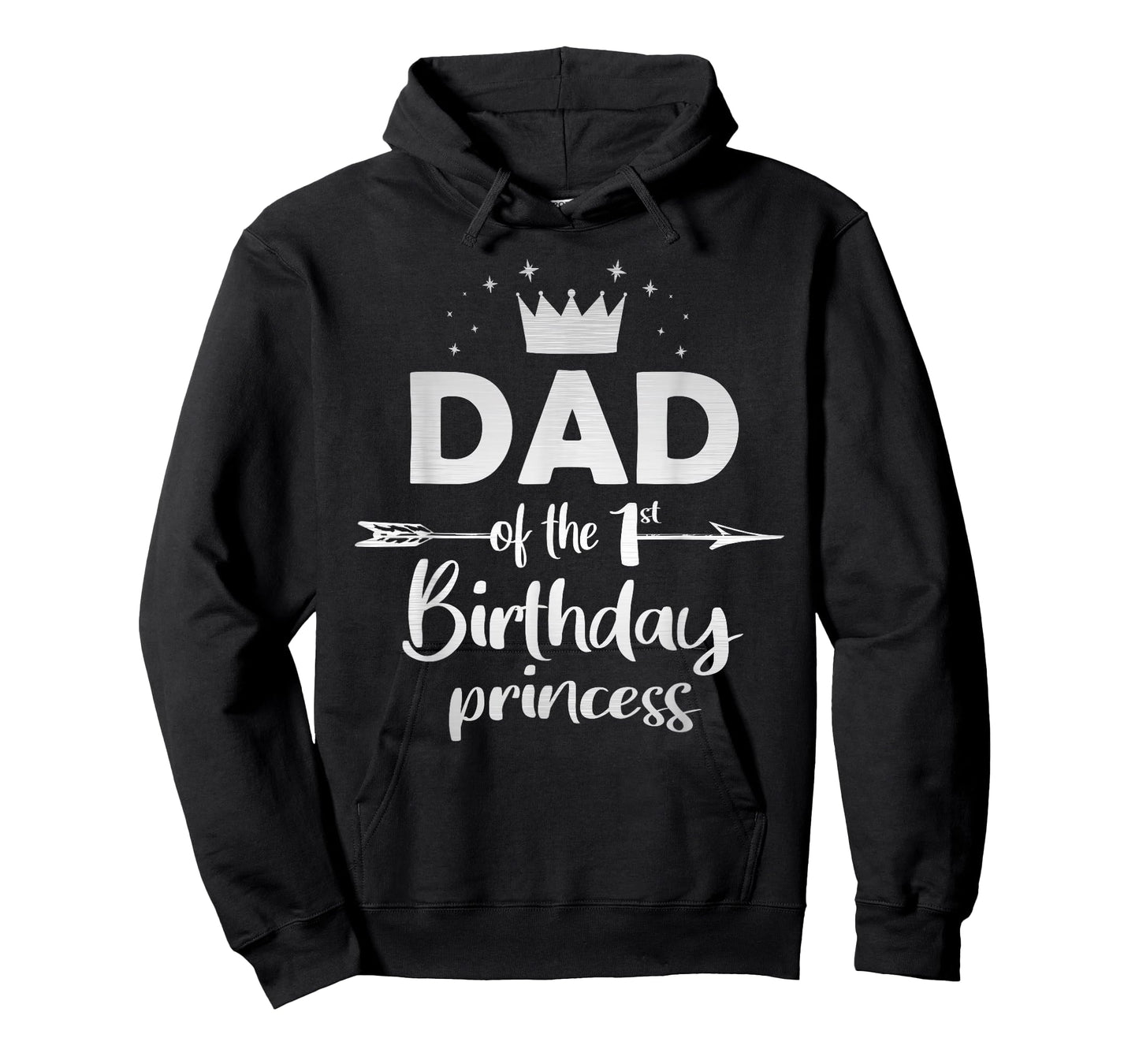 Dad Of The 1st Birthday Princess Girl 1 Years Old B-day T-Shirt