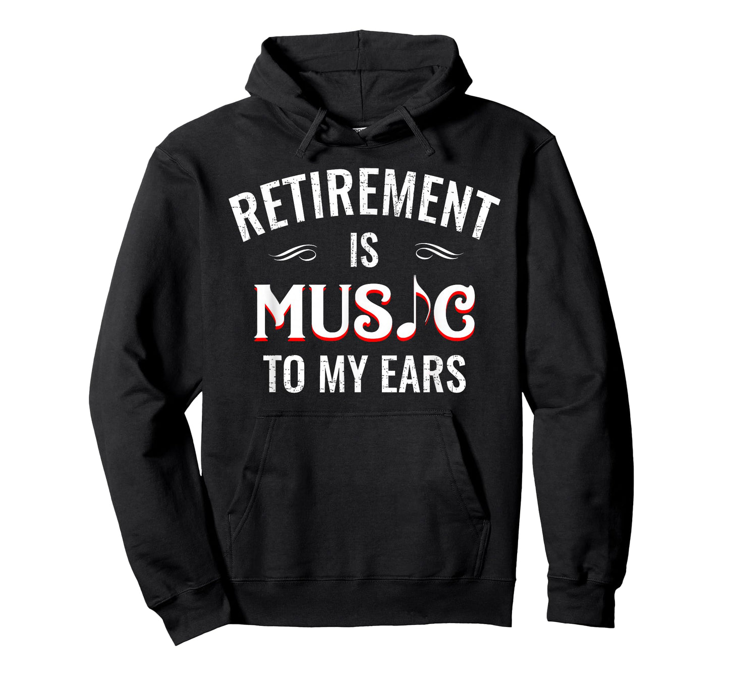 Retirement is Music to My Ears Retired Music Teacher Funny T-Shirt