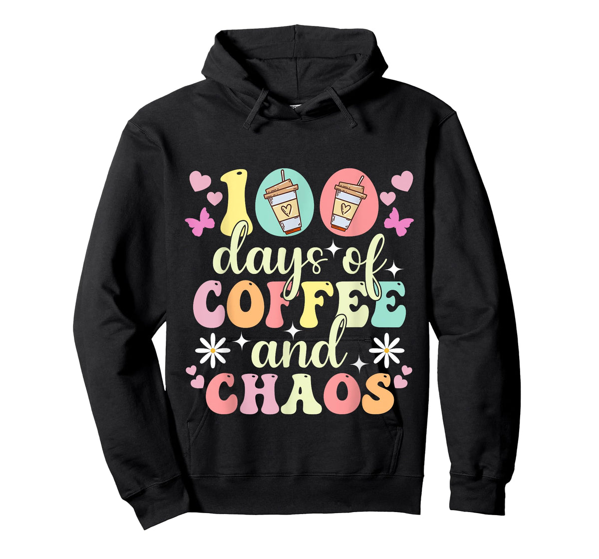 100 Days Of School Coffee Lover 100th Day Of School Teacher T-Shirt