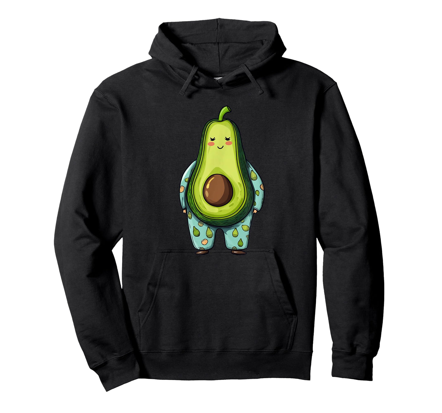 Funny Sleepy Avocado in Pajama Costume for Boys and Girls T-Shirt