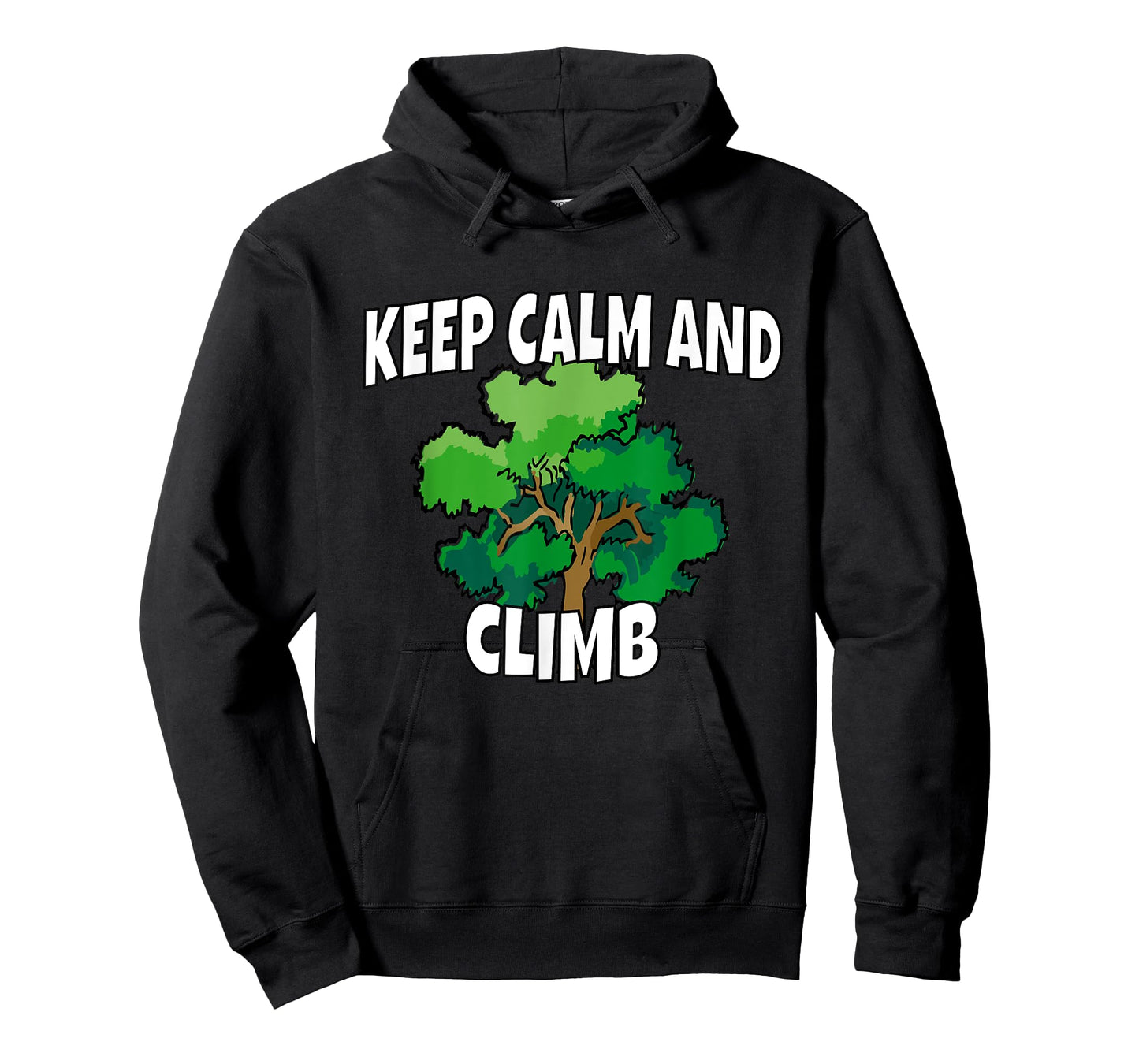 Keep Calm And Climb Tree Climber design Lineman Gift T-Shirt