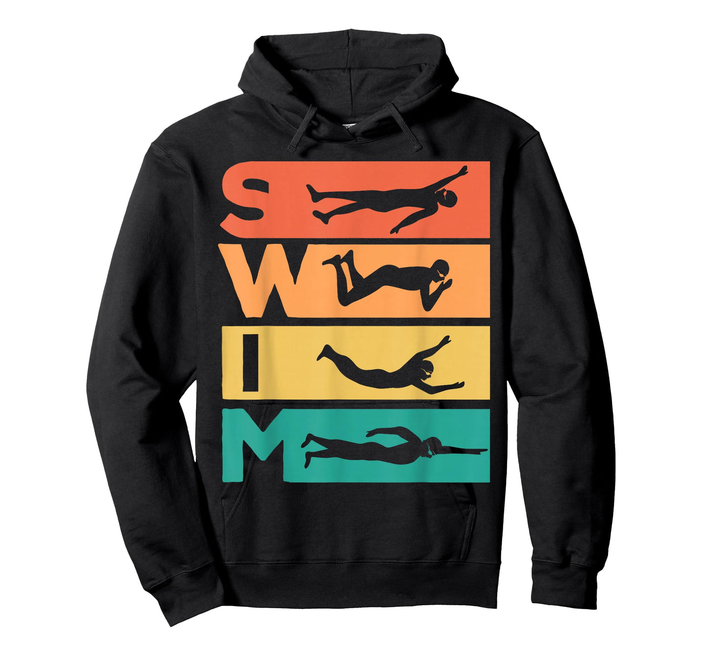 Retro Vintage Swimming Gift for Swimmers T-Shirt