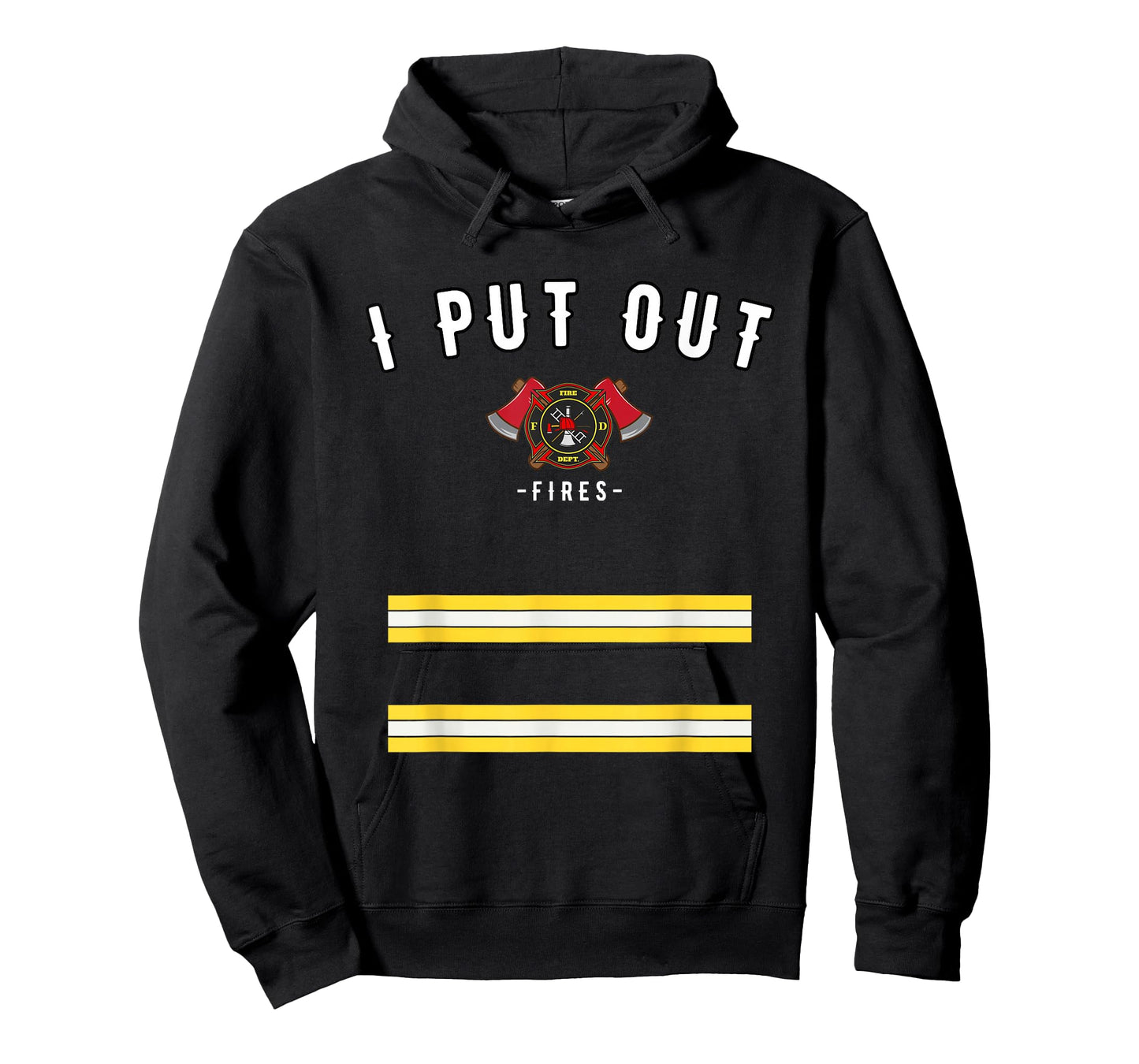 Funny Halloween Firefighter Costume Shirt - I Put Out Fires T-Shirt