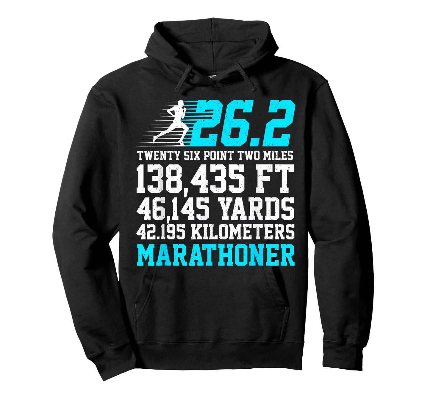 26.2 Marathon Runner Art For Men Women Finisher Marathoner T-Shirt
