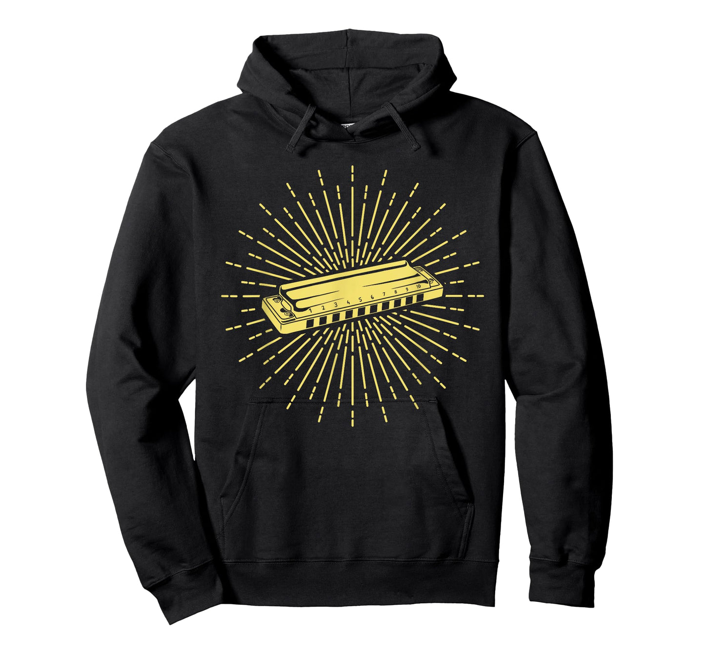 Vintage Harmonica Player Harmonicist French Harp Player T-Shirt