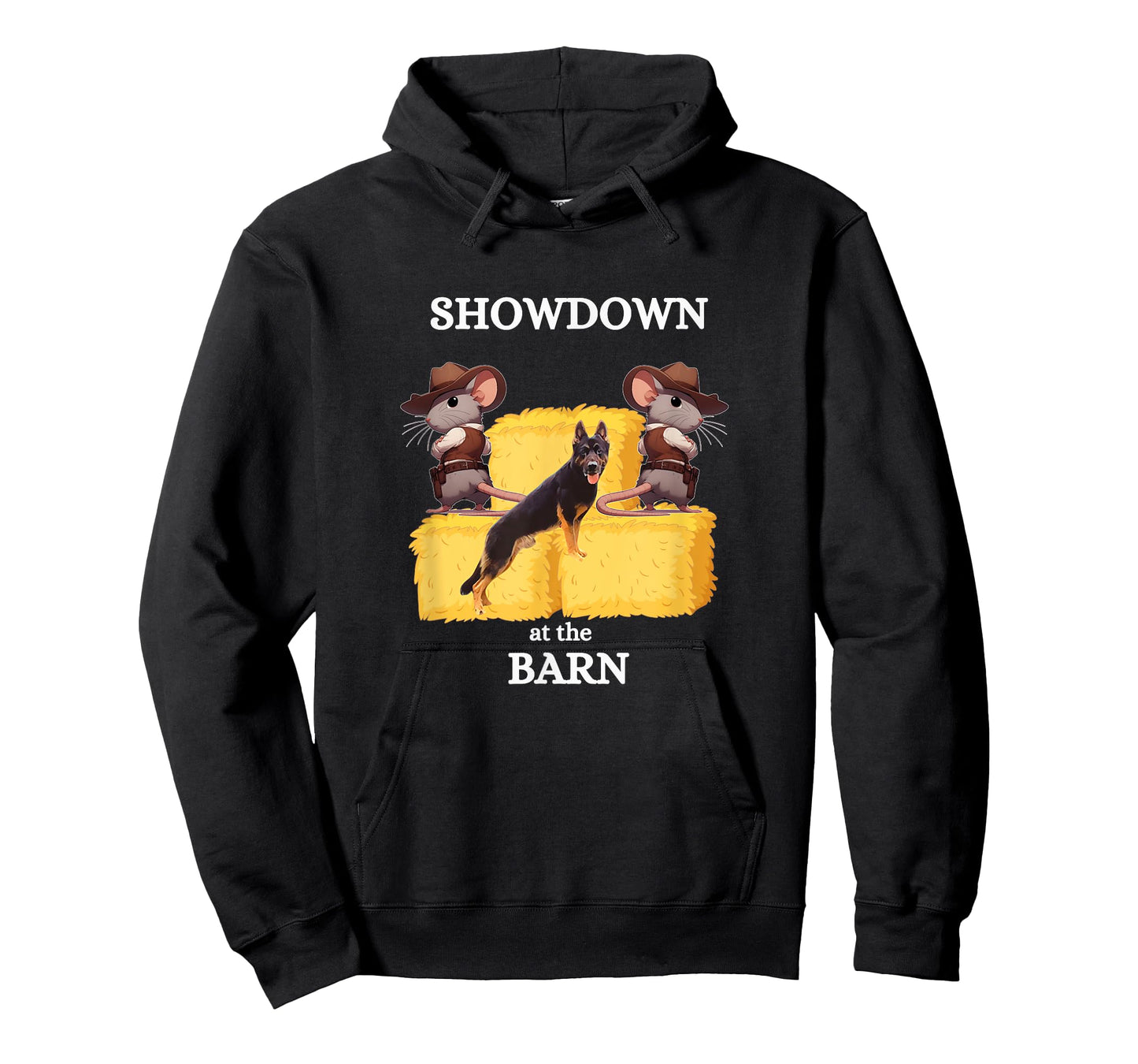 Fun Barn Hunt design - with a German Shepherd Dog T-Shirt