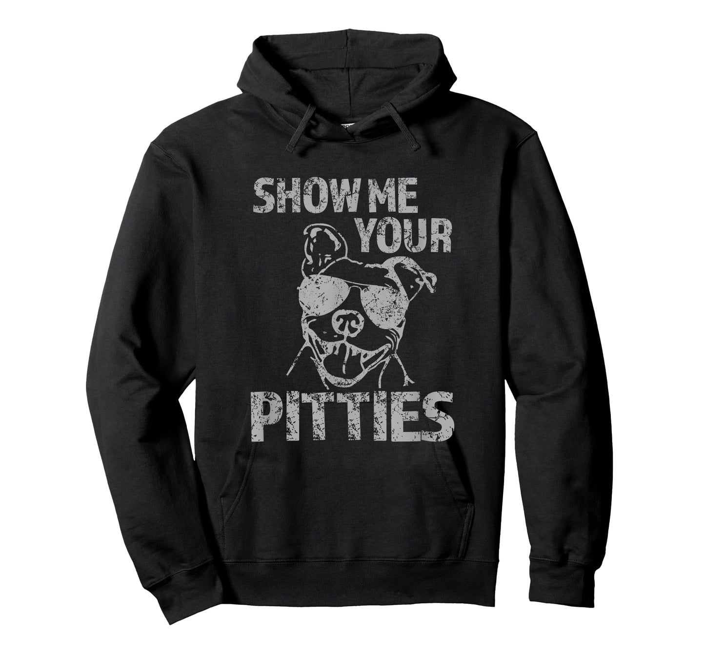 Funny Pitbull Show Me Your Pitties Pitbull Lover Dog Dad Mom T-Shirt