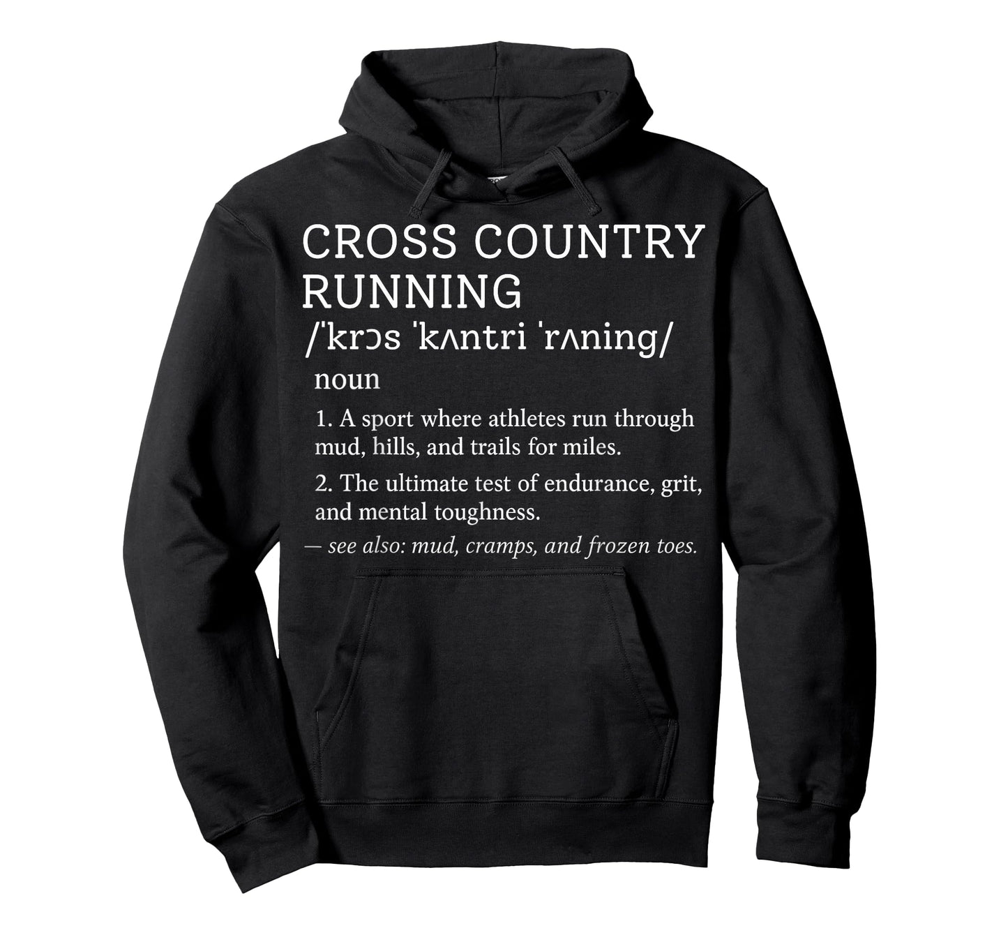 Cross Country Running Sport Dictionnary Definition XC Runner T-Shirt