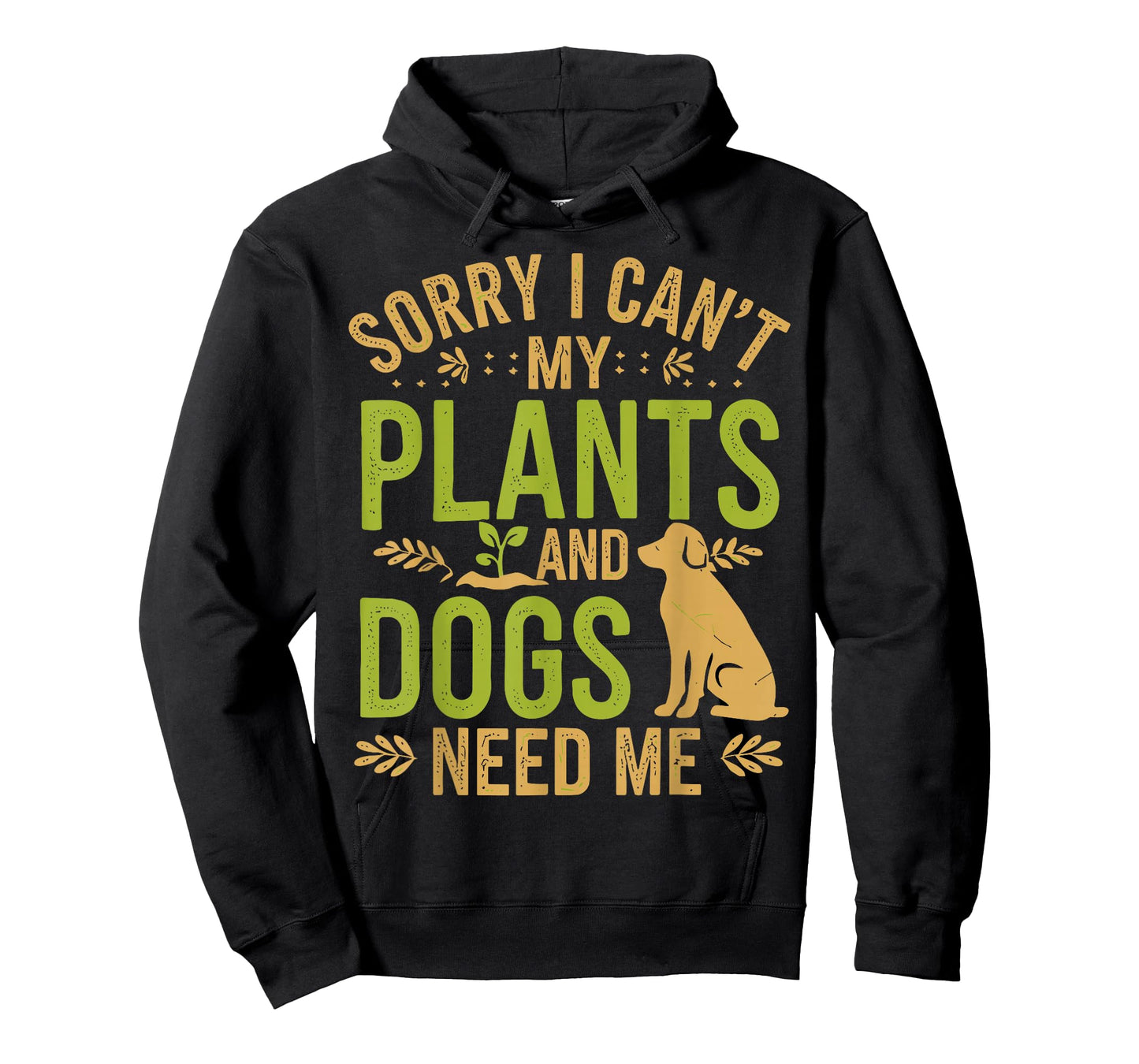 Plants And Dog Lover Gardener T-Shirt