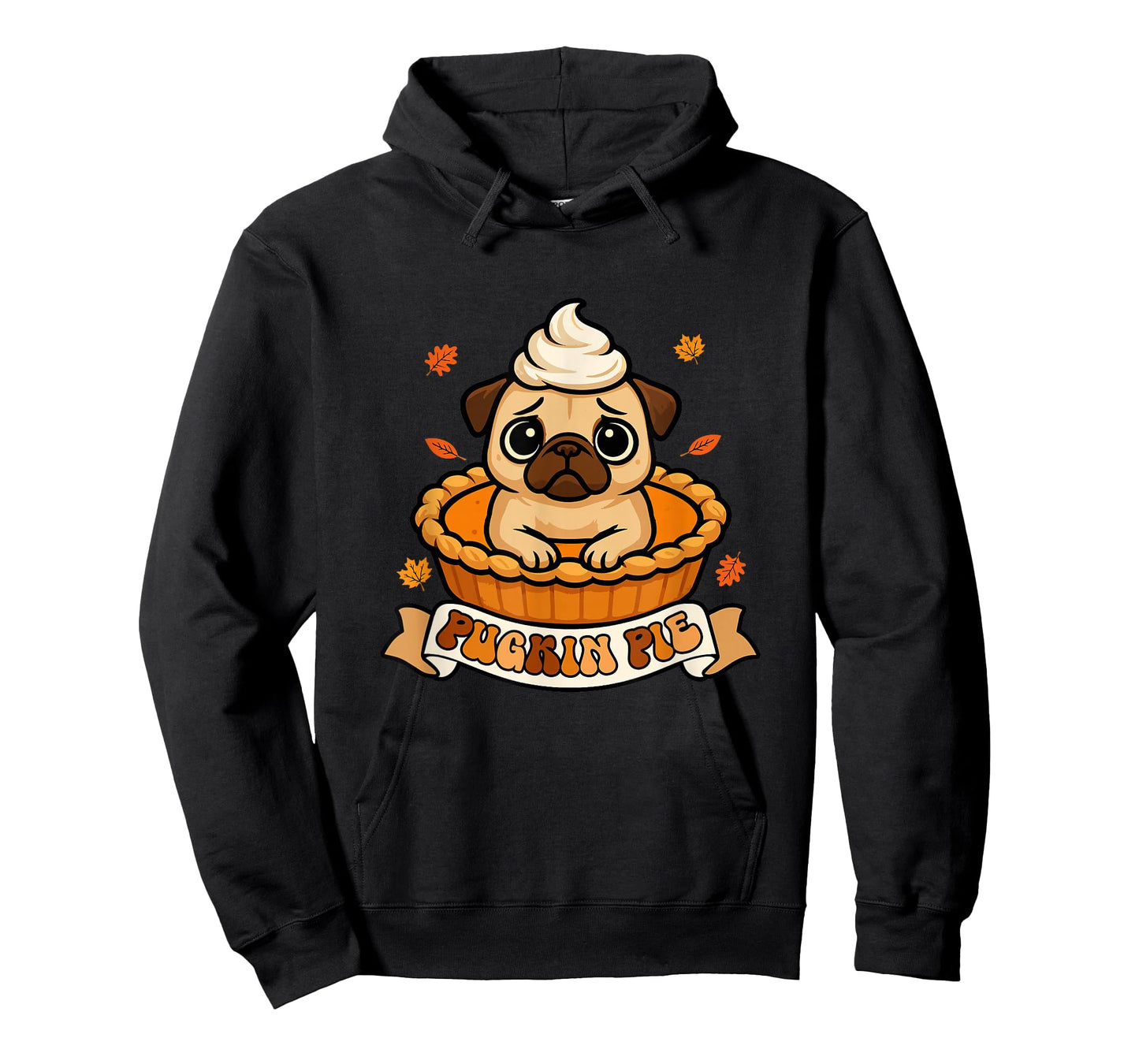Pugkin Pie Thanksgiving Pug Inside Pumpkin Pie Funny Owner T-Shirt
