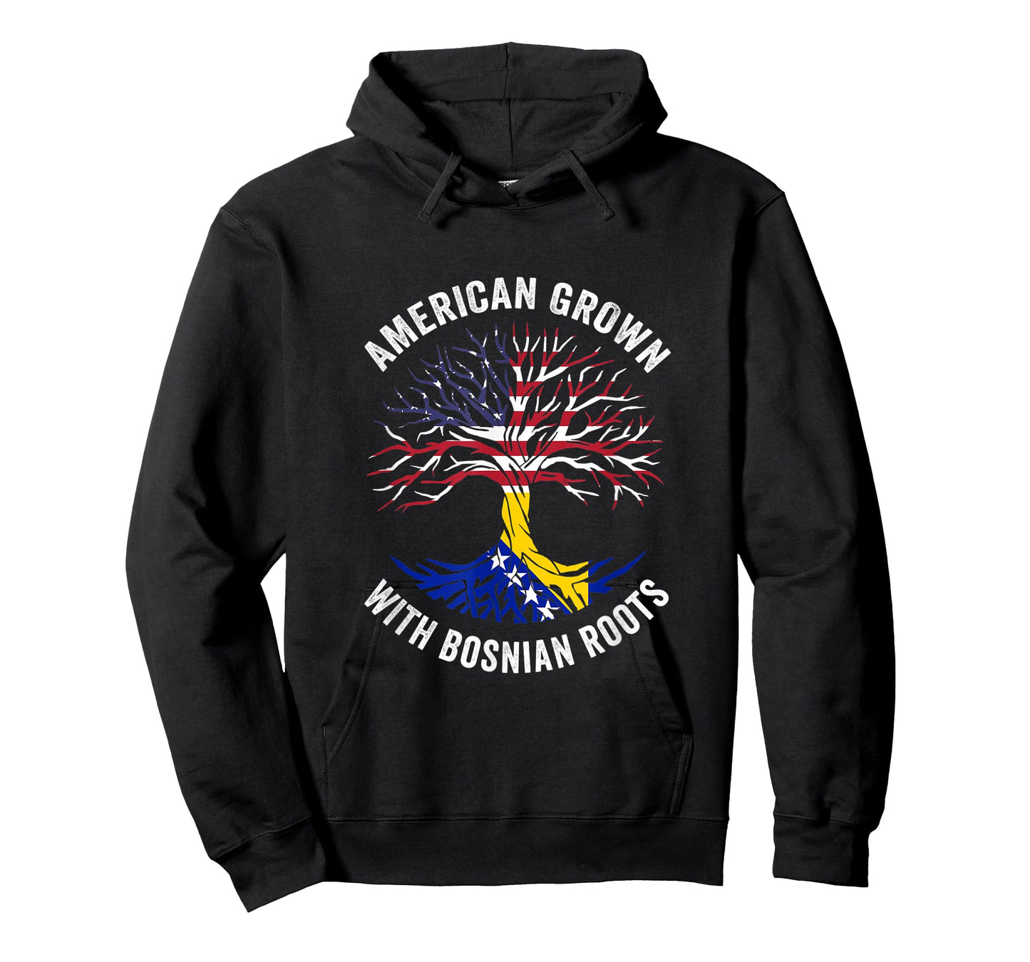 USA American Grown With Bosnian Roots Bosnia and Herzegovina T-Shirt