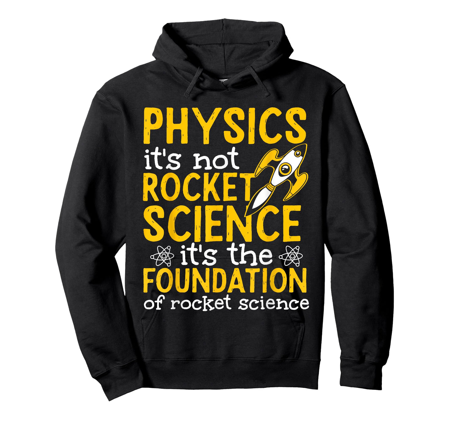 Science Physics Teacher Physics Is Not Rocket Science Men Women T-Shirt