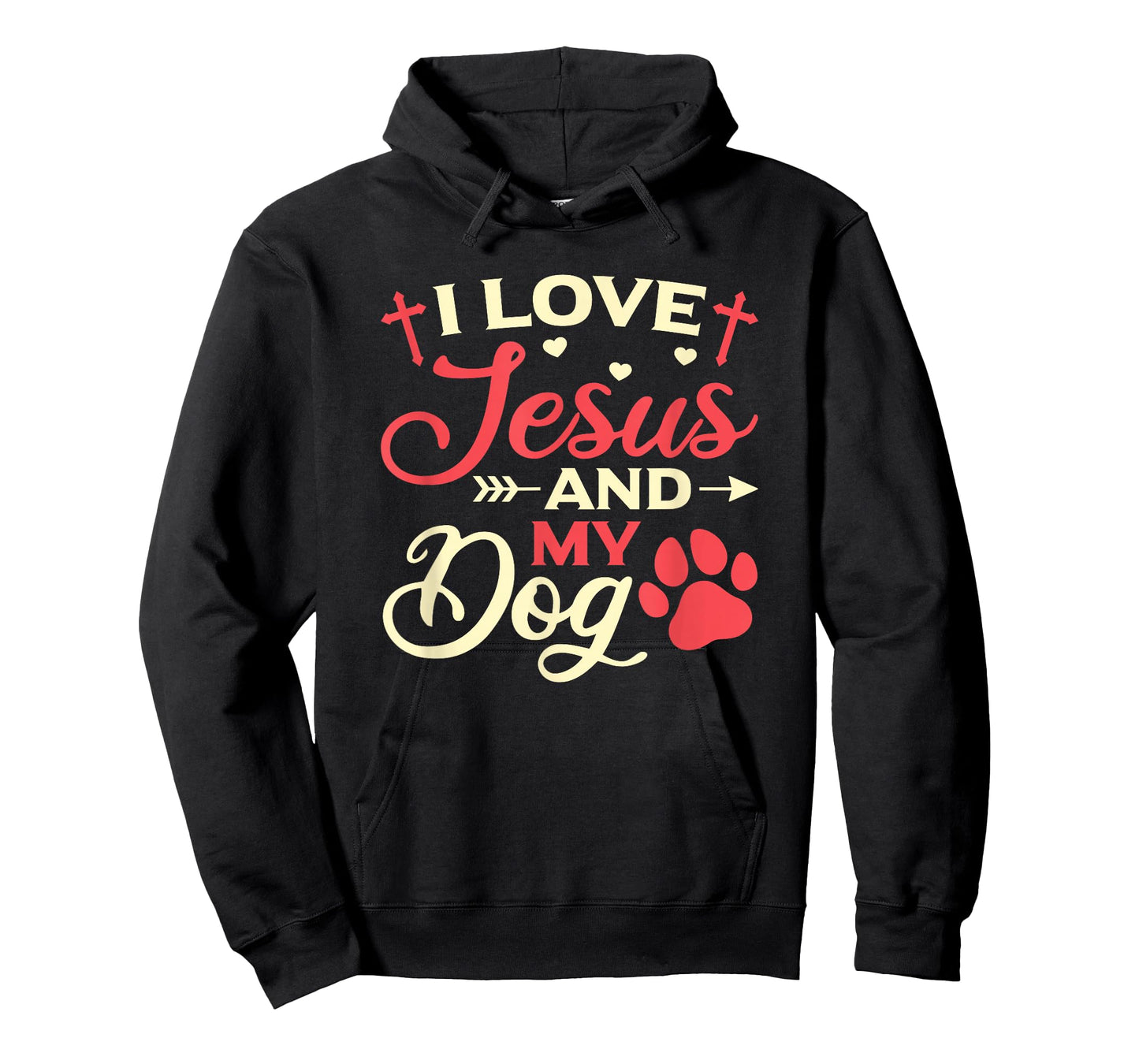 I Love Jesus And My Dog Religious Dog Owner T-Shirt