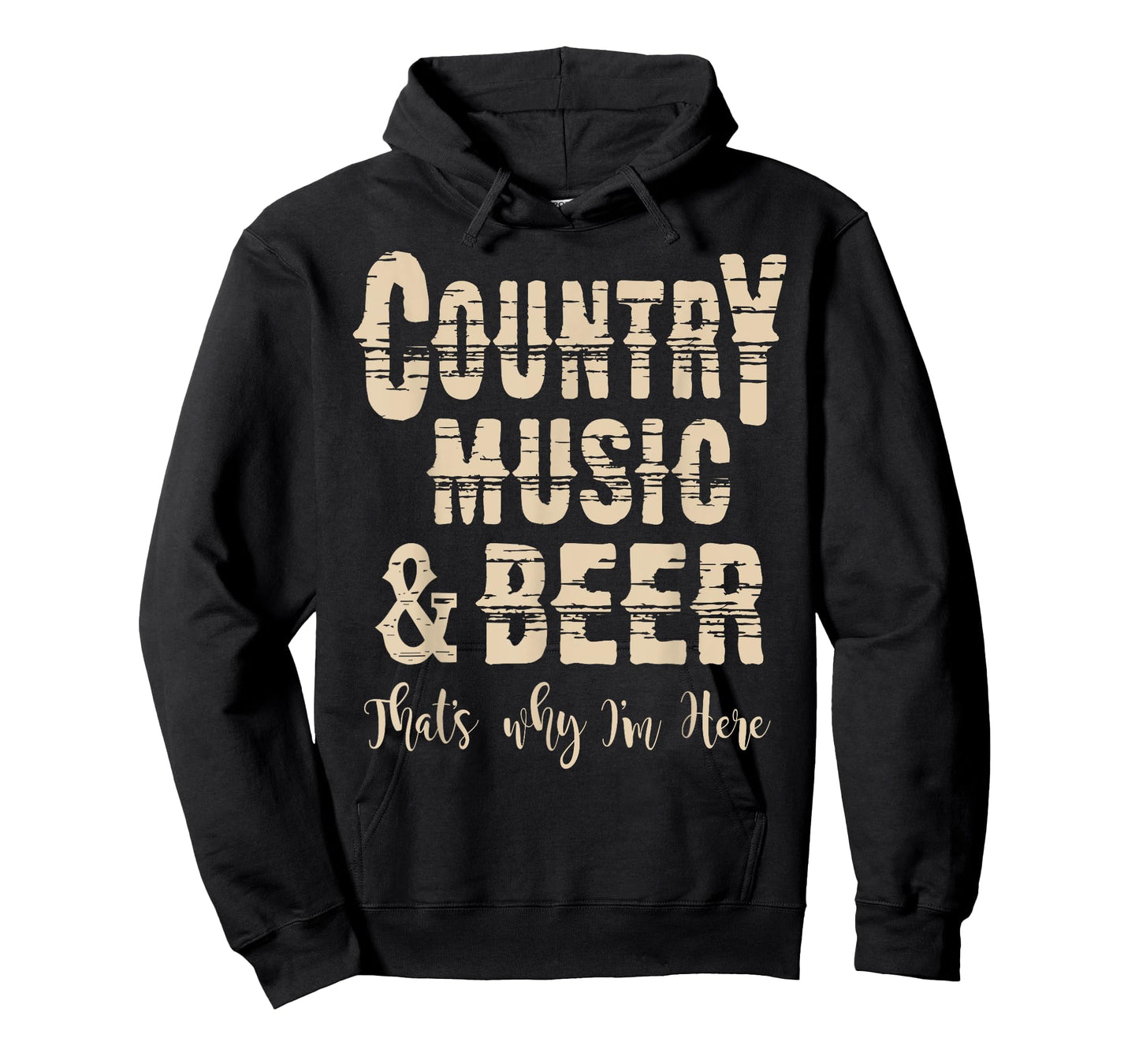 Vintage Country Music & Beer Thats why Im here t-shirt