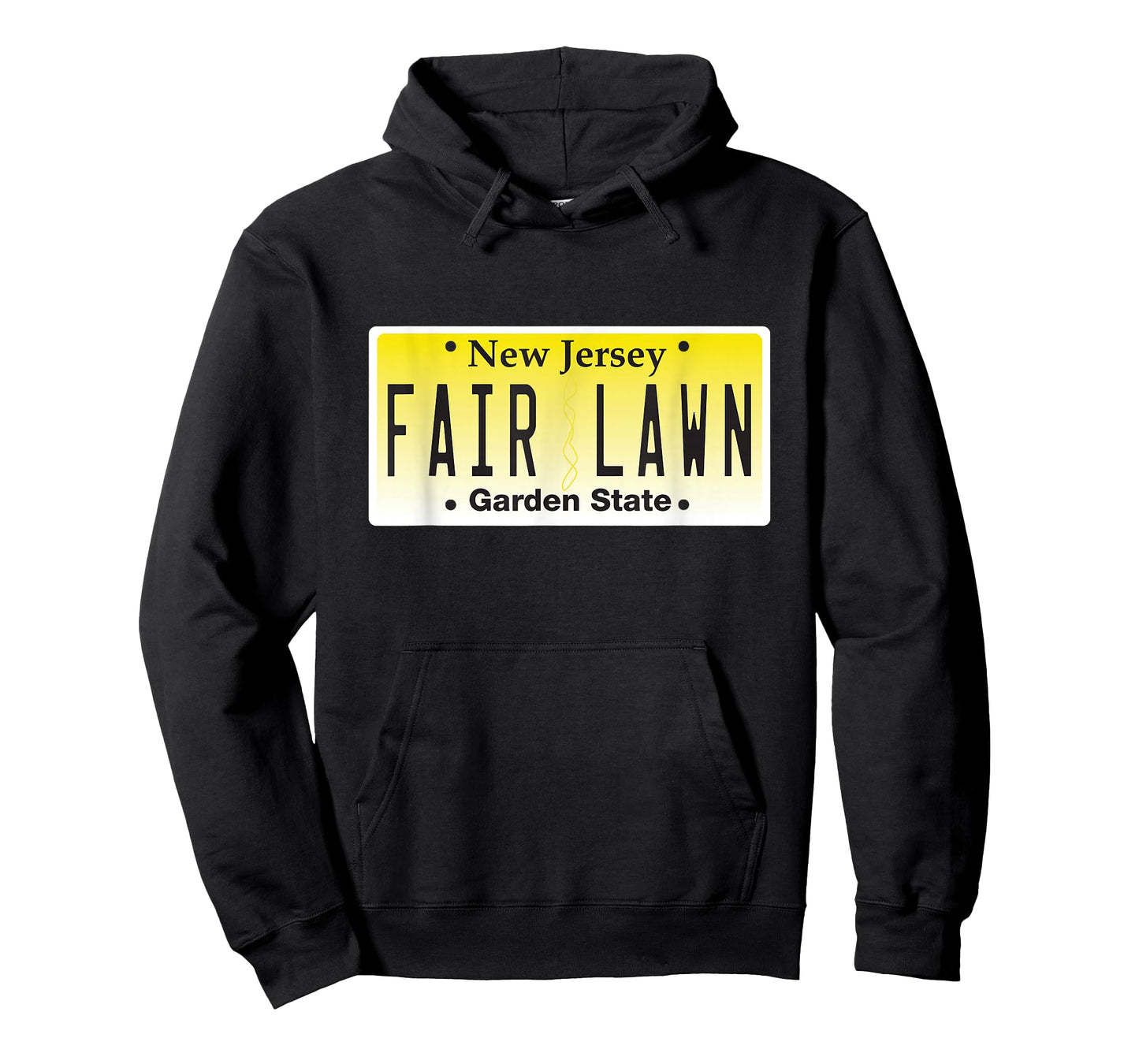 Fair Lawn New Jersey Hometown NJ License Plate Hometown T-Shirt