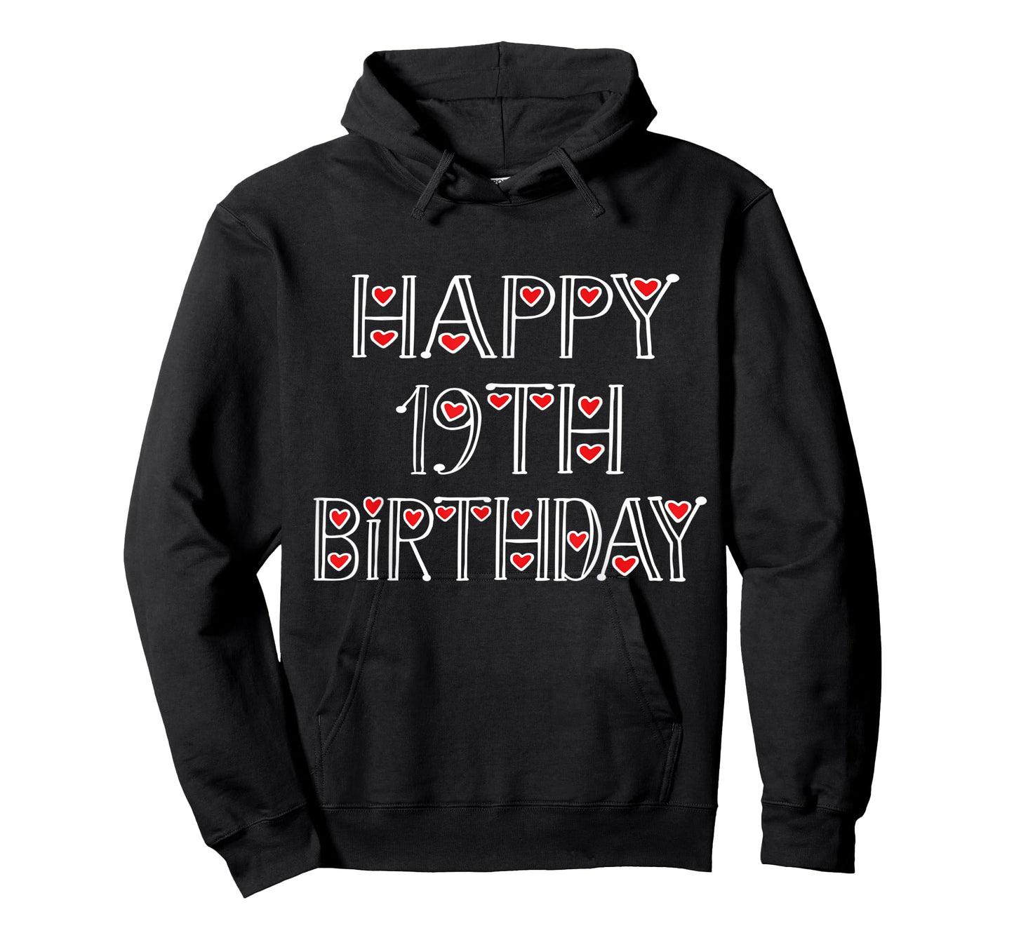 Happy 19th Birthday Idea For 19 Years Old Men And Women T-Shirt