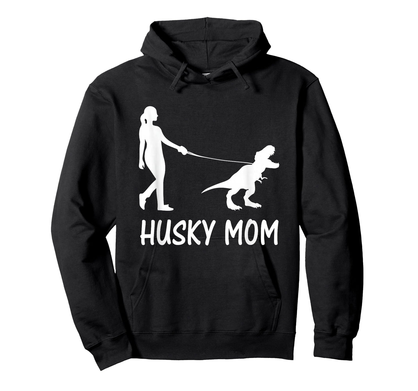 Husky Mom Siberian Husky Mama Dog Dinosaur Women Mother T-Shirt