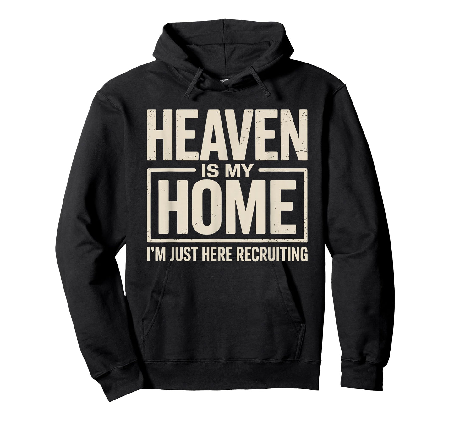 Heaven is My Home Funny Christian Faith Design T-Shirt