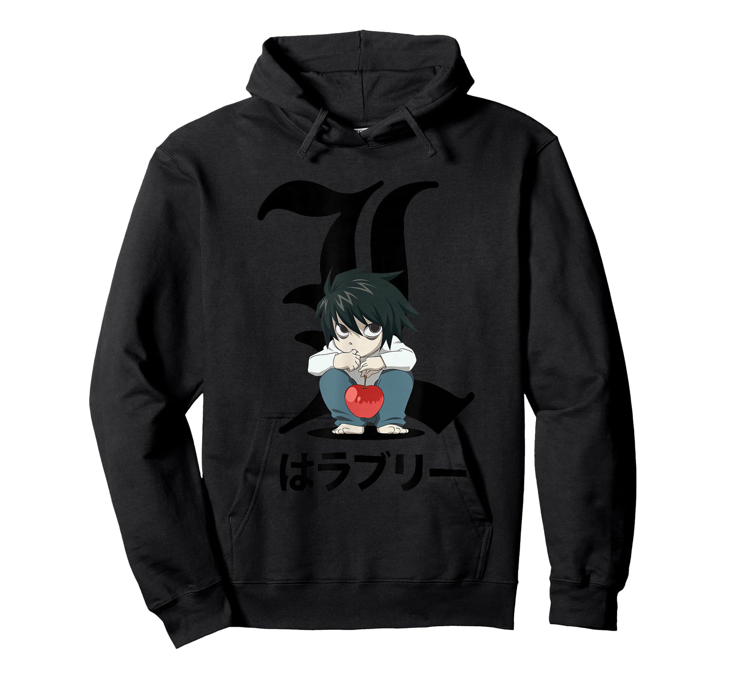 Death Note Crouching Chibi L Anime T-Shirt