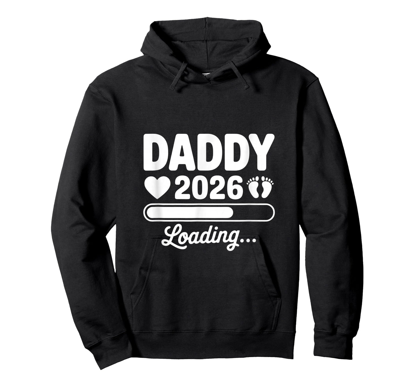 Daddy 2026 Loading Pregnancy Announcement New Dad Reveal T-Shirt